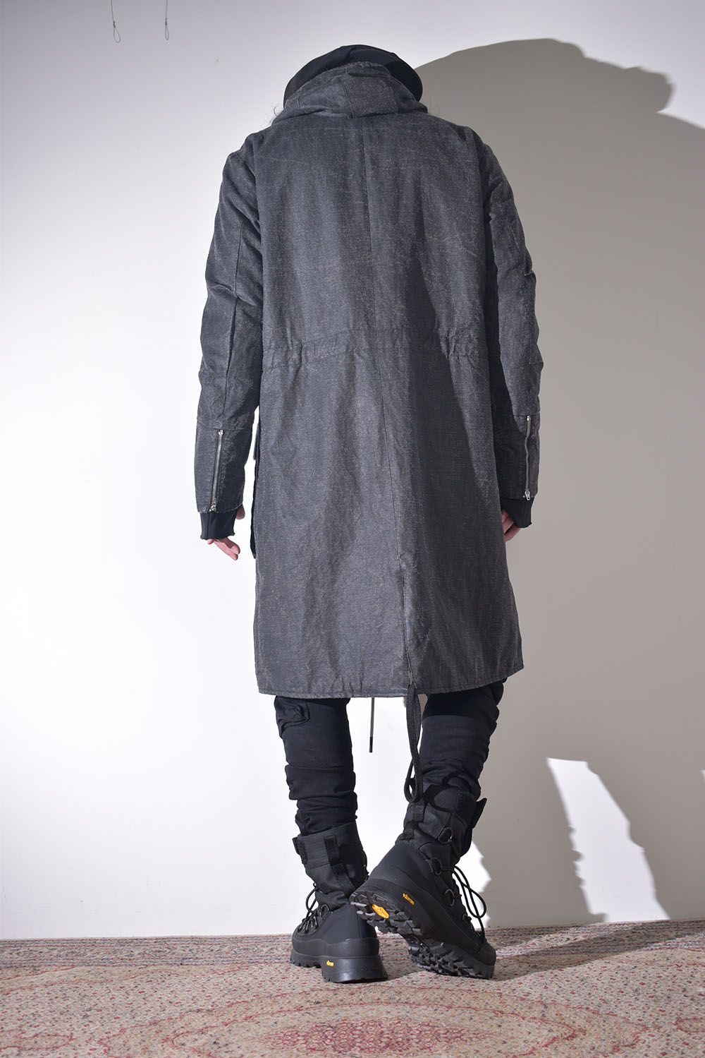 ブルゾンっぽく着れるコート