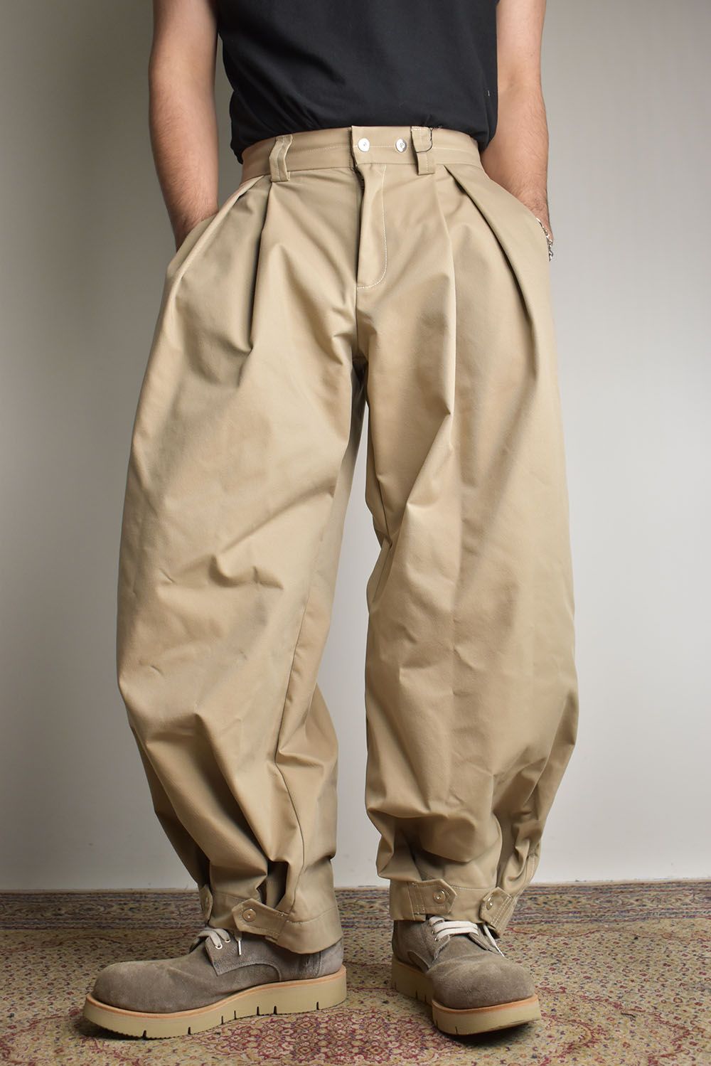 Baggy Balloon Pants"Beige" / バギーバルーンパンツ"ベージュ"