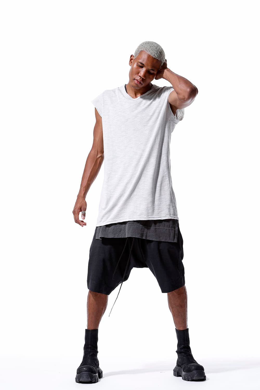 《2026SS先行予約》Tank Top"Black/White/L.Grey/Khaki/Masterd/Beige"/タンクトップ"ブラック/ホワイト/ライトグレー/カーキ/マスタード/ベージュ"