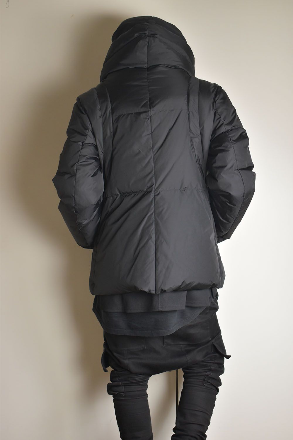 Detachable Sleeve Down Jacket"Black" / デタッチャブルスリーブダウンジャケット"ブラック"