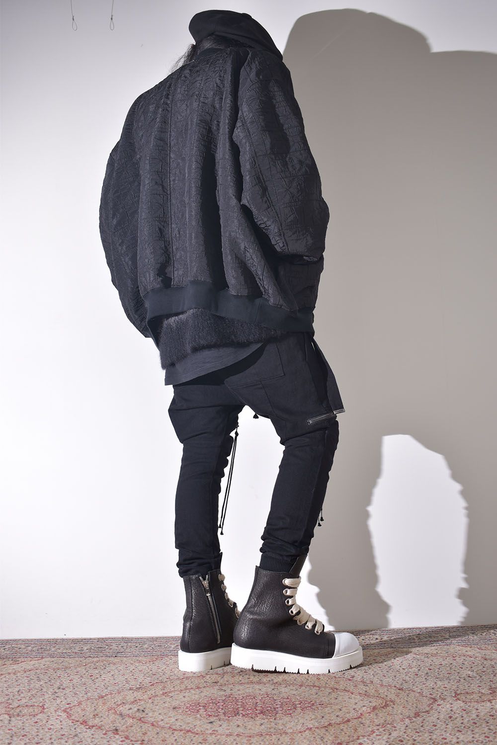 汎用性の高いMA-1とモヘアニット