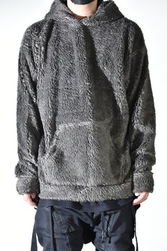 Oversized Pullover Hoodie "Charcoal" / オーバーサイズプルオーバーフーディ"チャコール"