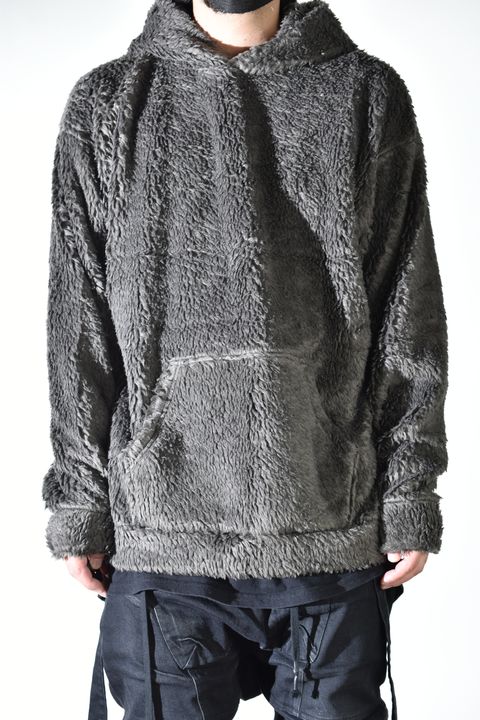 Oversized Pullover Hoodie "Charcoal" / オーバーサイズプルオーバーフーディ"チャコール"