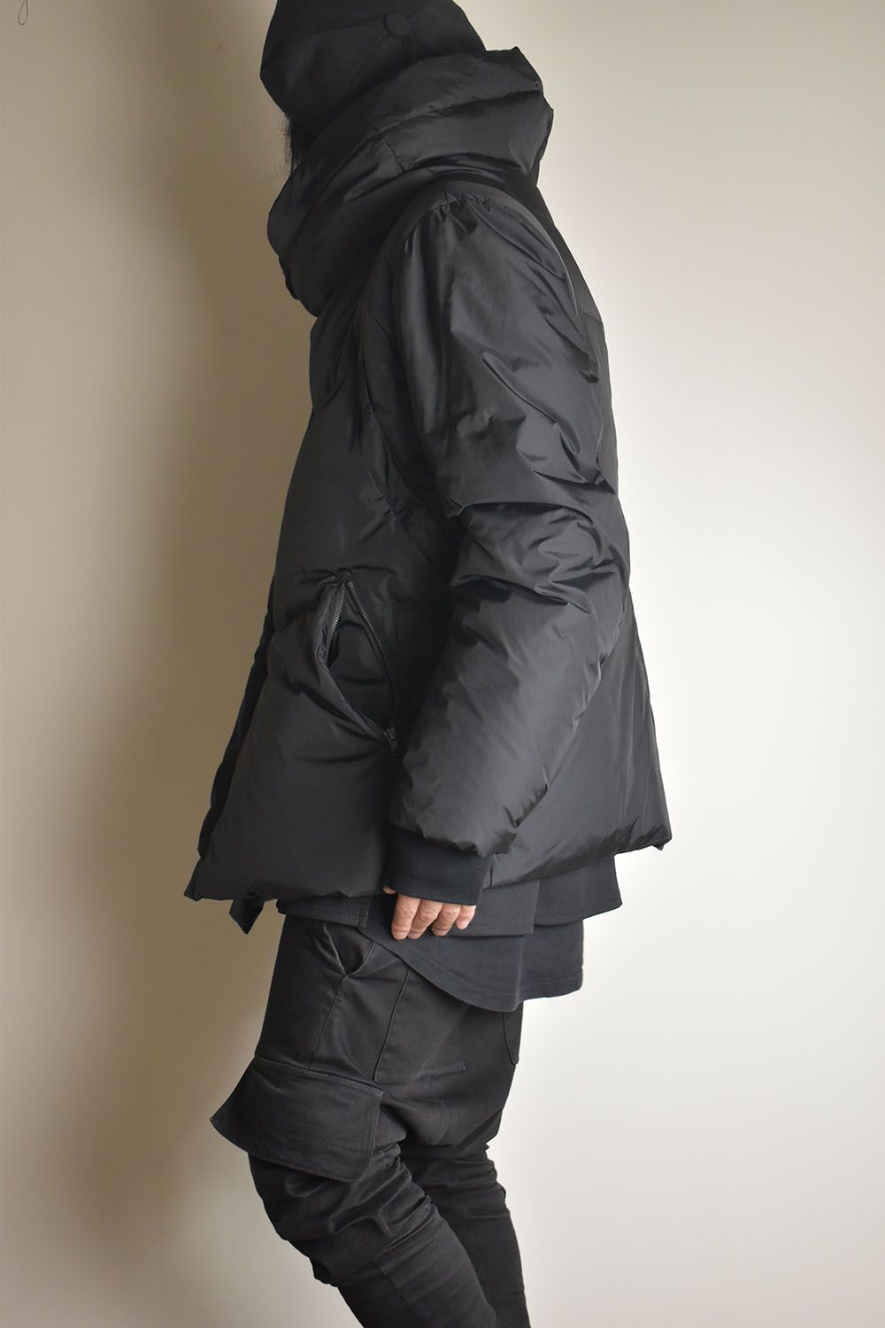 Detachable Sleeve Down Jacket"Black" / デタッチャブルスリーブダウンジャケット"ブラック"