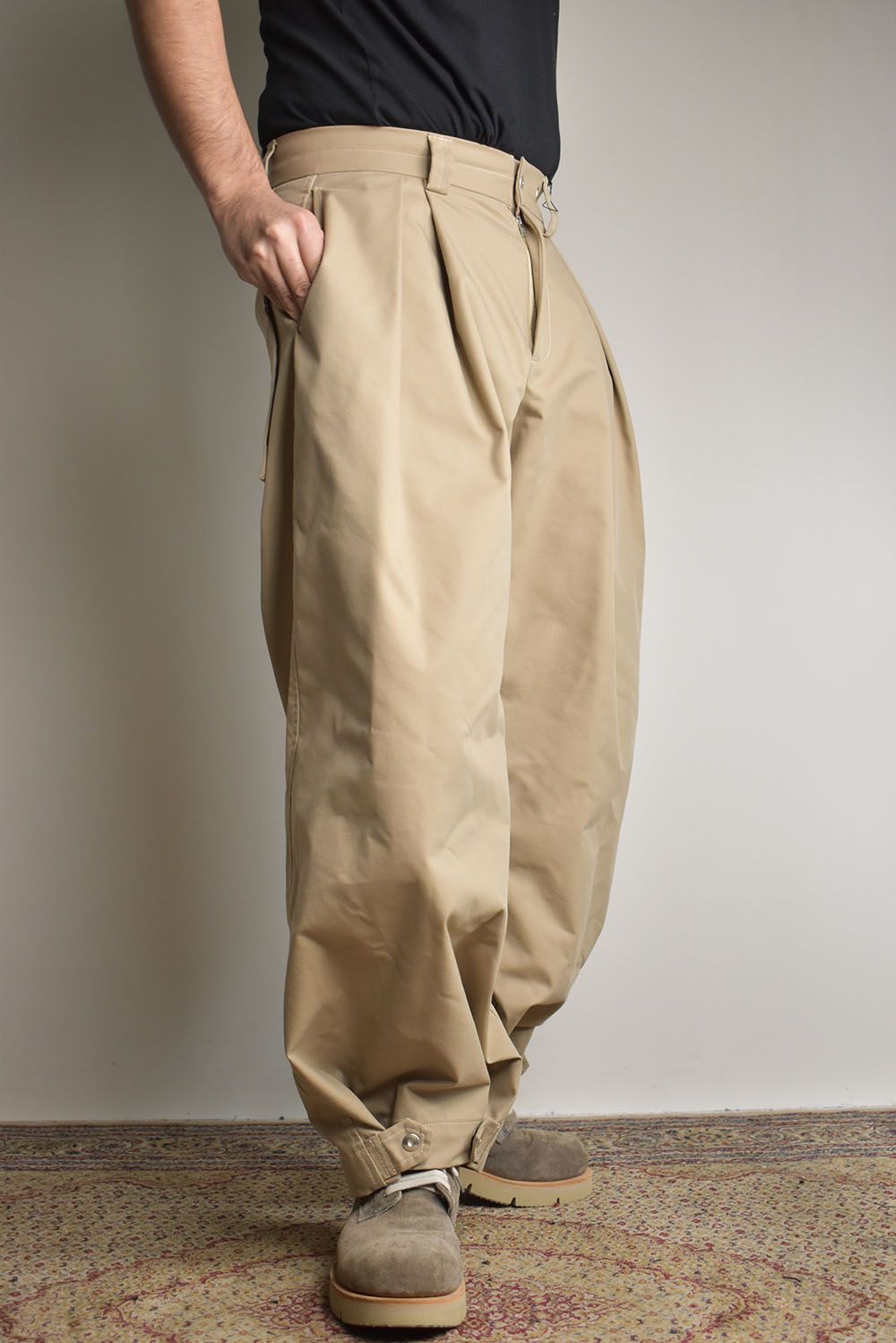 Baggy Balloon Pants"Beige" / バギーバルーンパンツ"ベージュ"