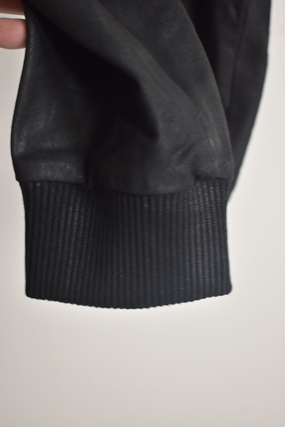 Product Coated Suspenders Cargo Jog Pants "Black" / 製品コーティングサスペンダーベルトカーゴジョグパンツ"ブラック"