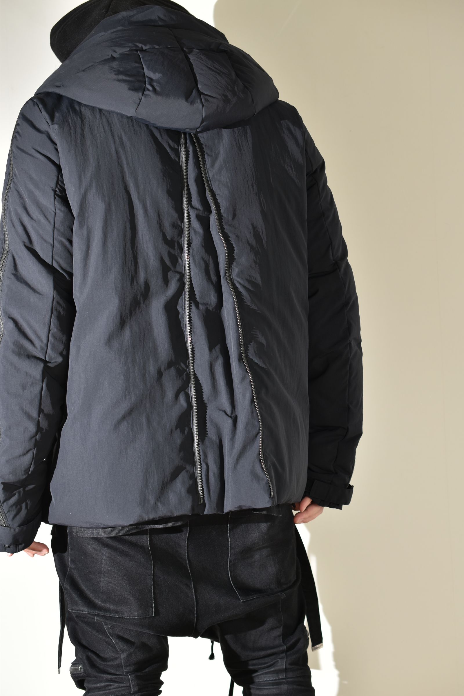 Multi Zip Down Parka Jacket (with Vest)"Black" / マルチジップダウンパーカージャケット(ベスト付き)"ブラック"