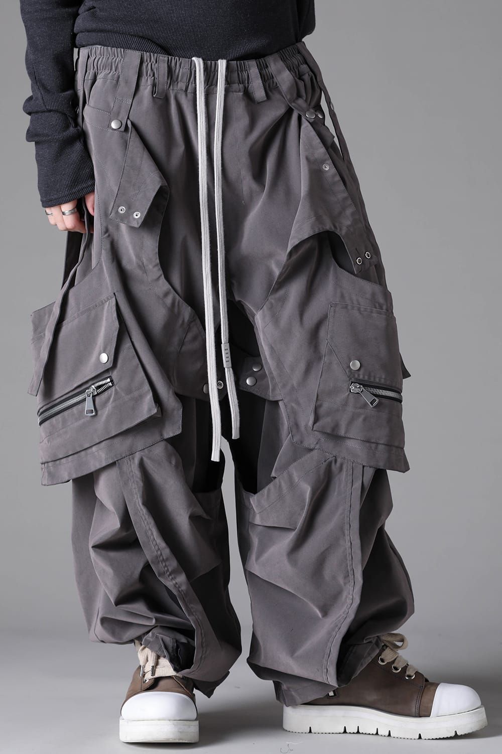 《2026AW先行予約》Parachute Cargo Pants"Black / Grey / Taupe" / パラシュートカーゴパンツ "ブラック / グレー /トープ"