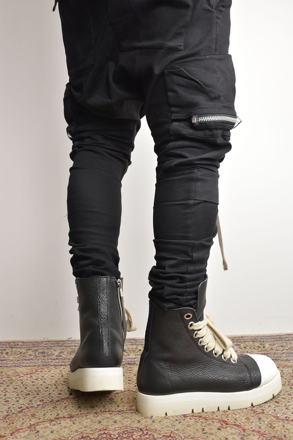 Sneaker Boots"Black×White"/スニーカーブーツ"ブラック×ホワイト"