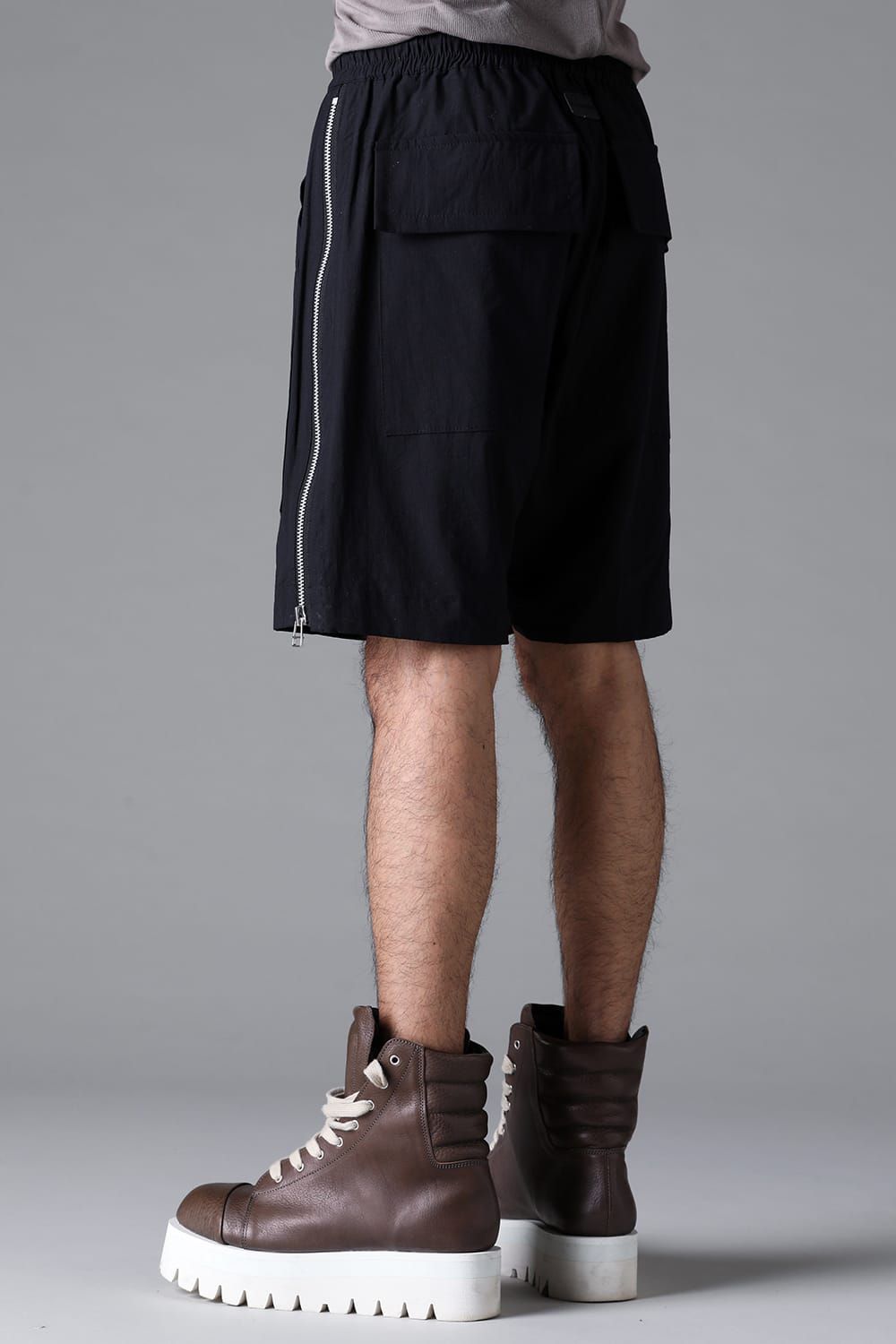 《2026SS先行予約》Side Zip Shorts"Black / White /Stone" / サイドジップショーツ"ブラック/ホワイト/ストーン"