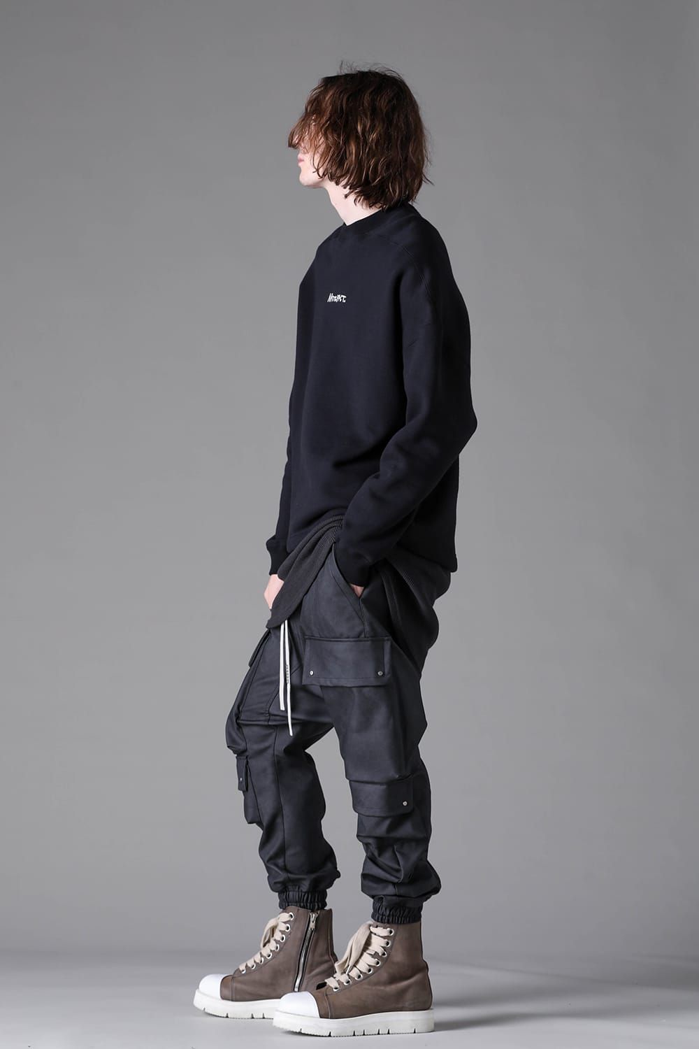 《2026AW先行予約》Printed Over Size Pullover "Black" / プリントオーバーサイズプルオーバー"ブラック"