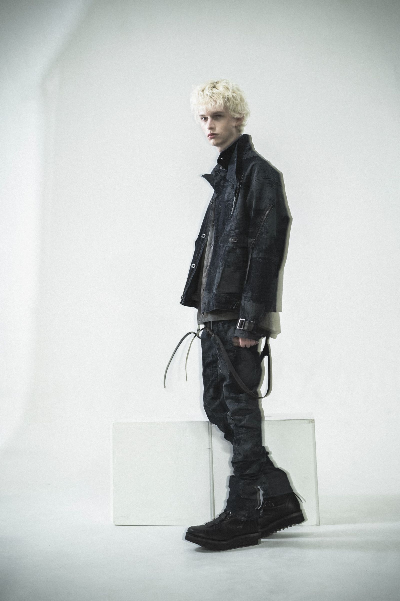 《2027SS先行予約分》Brushed-Coated Work Jacket"Indigo" / ブラッシュコーティングワークジャケット"インディゴ"