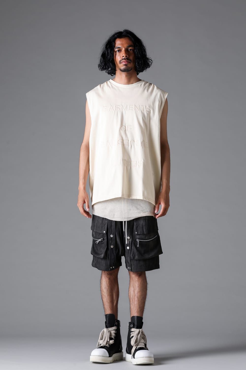 《2026SS先行予約》Shiva Long Sleeve Tee "Black / Cream" /シヴァロングスリーブTee"ブラック/クリーム"