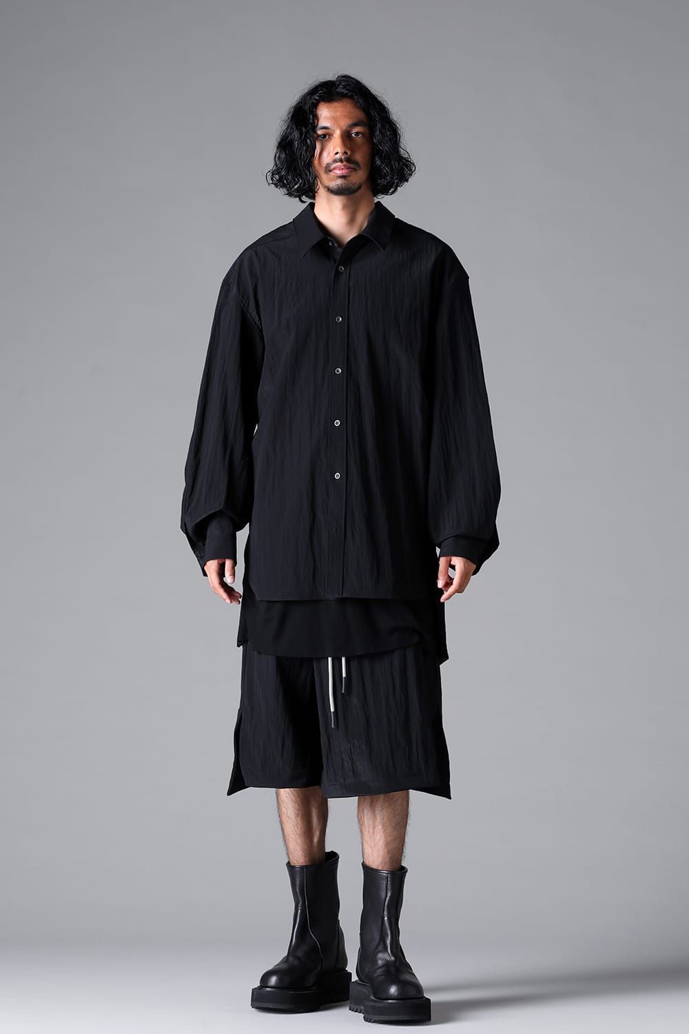 《2026SS先行予約》Skirt Shorts"Black / Cream" /スカートショーツ"ブラック/クリーム"