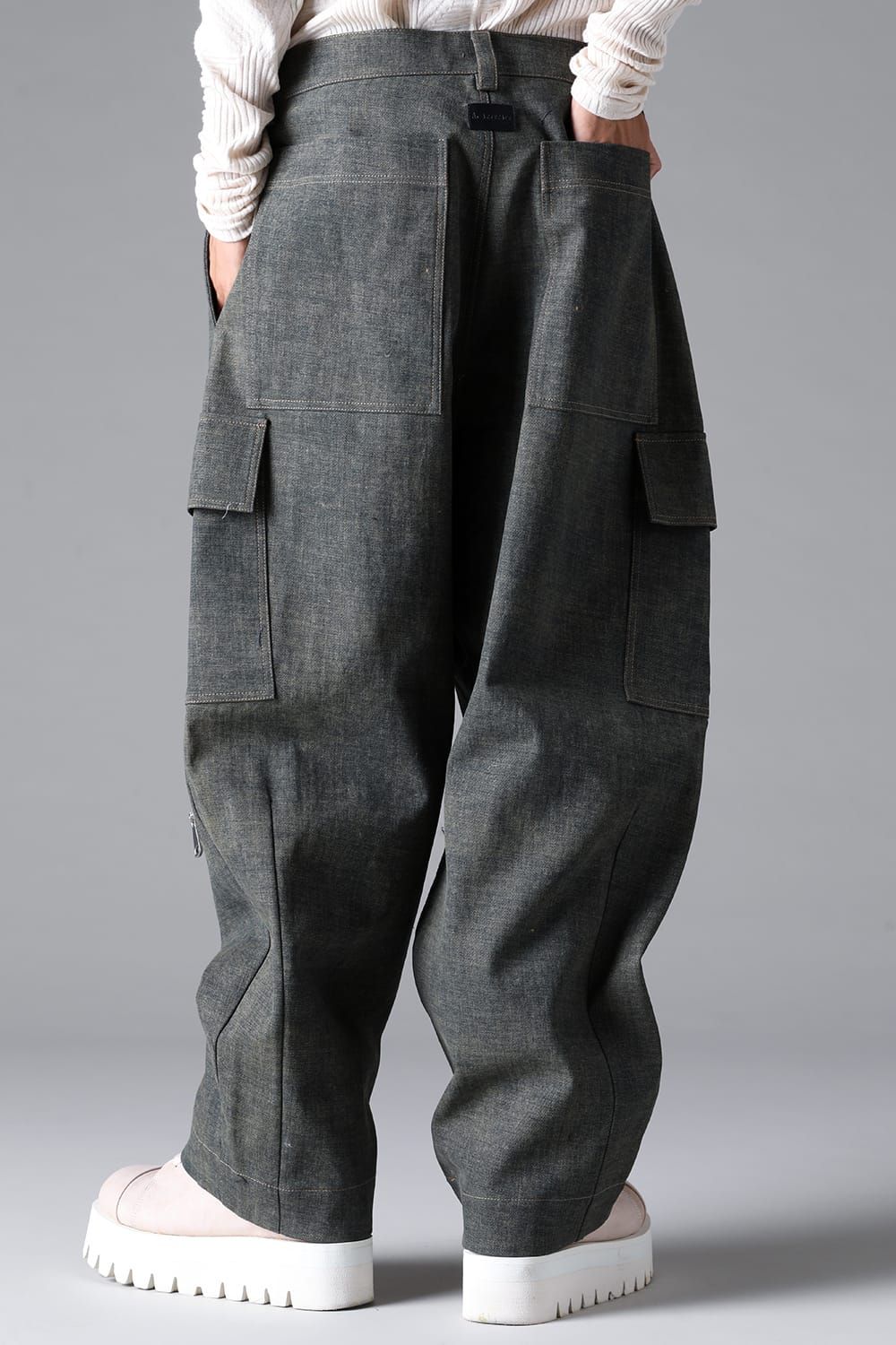 《2026SS先行予約》Blended Shades Denim Pants"D.verdigris/L.verdigris/Steel Blue"/ブレンデッドシェイドデニムパンツ" / ダークベルディグリ/ライトベルディグリ/スティールブルー"
