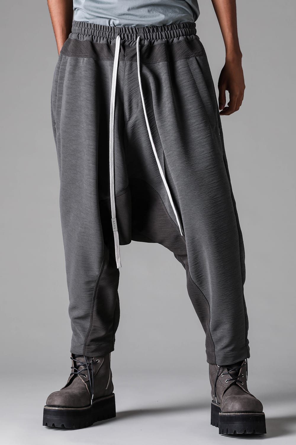 《2027SS先行予約》Sarrouel Esay Pants"Khaki" / サルエルイージーパンツ"カーキ"