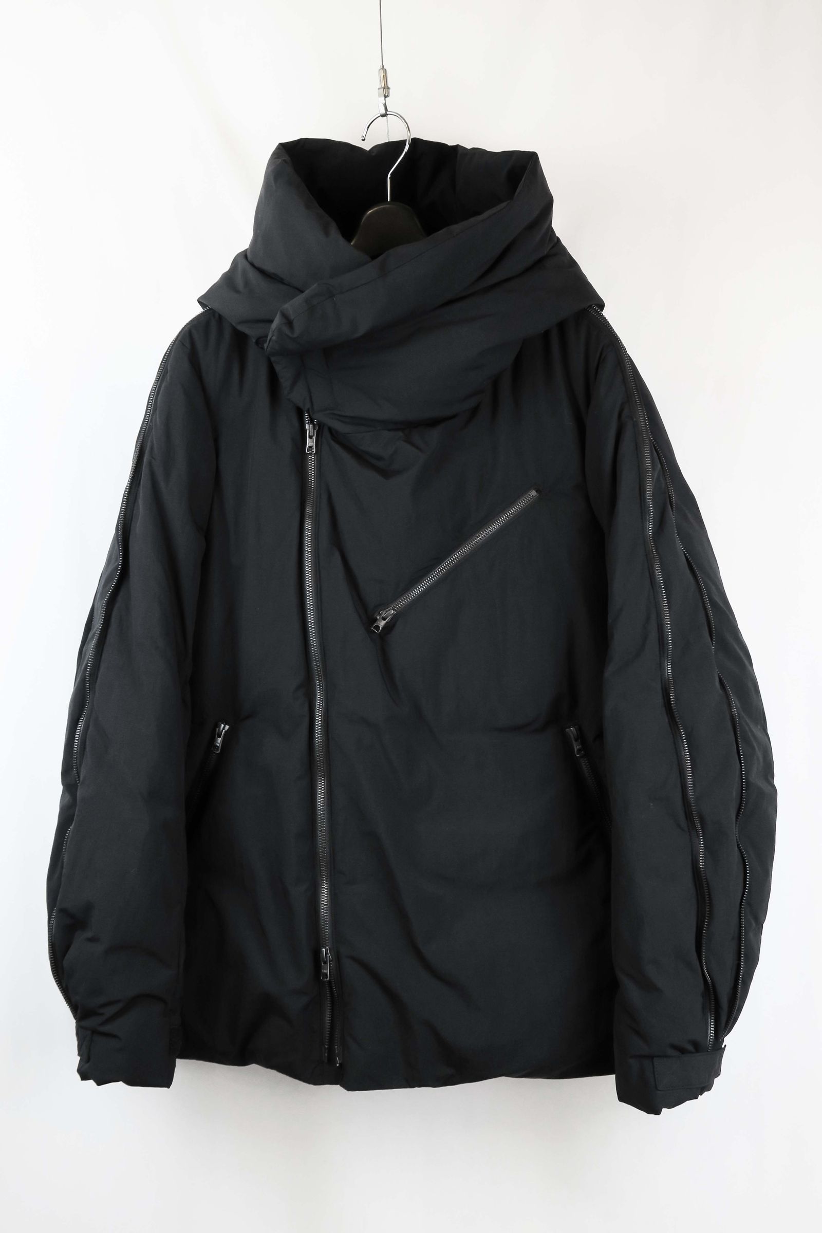 Multi Zip Down Parka Jacket (with Vest)"Black" / マルチジップダウンパーカージャケット(ベスト付き)"ブラック"