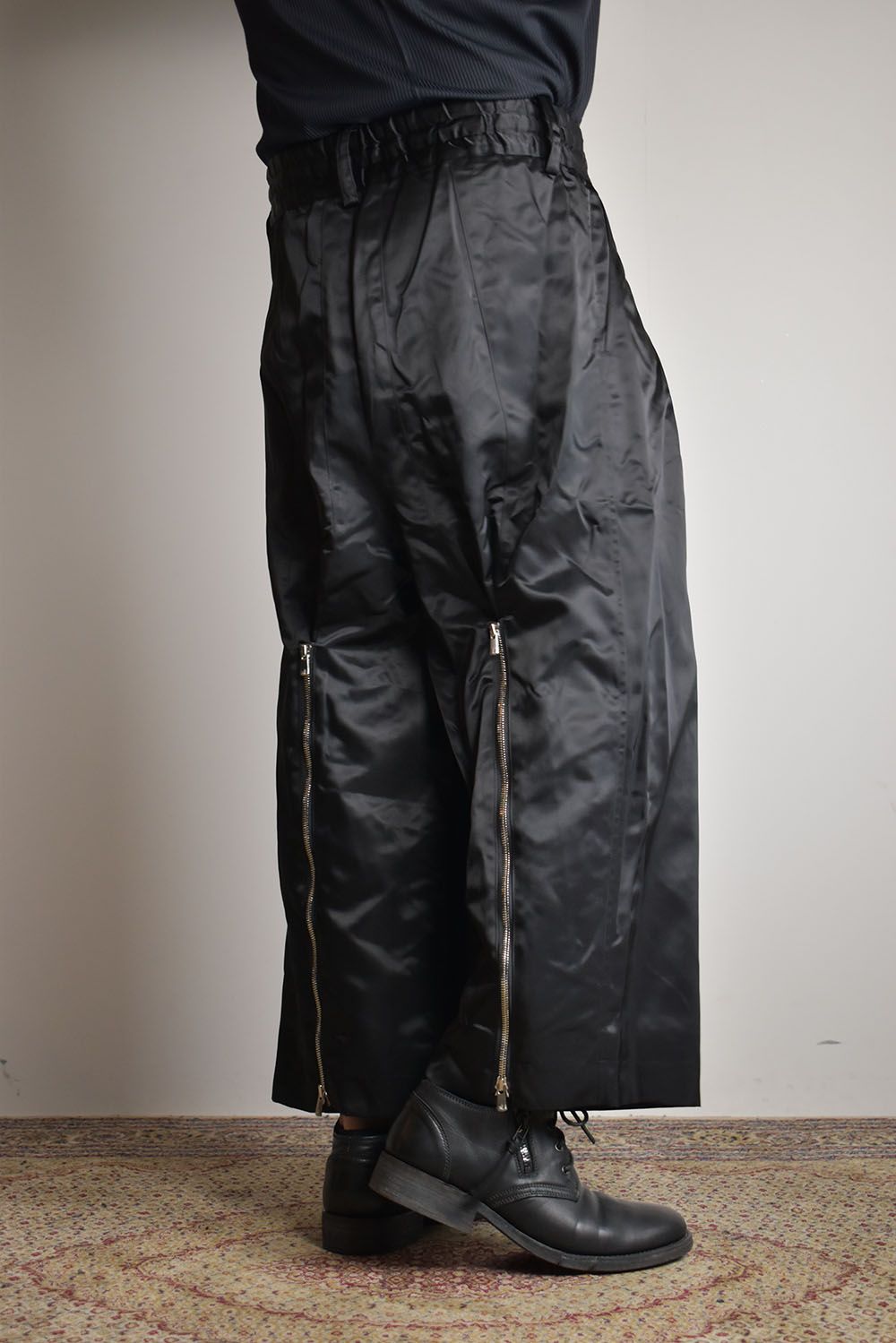 LC2 HAKAMA Trousers"Black"/袴トラウザーズ"ブラック"