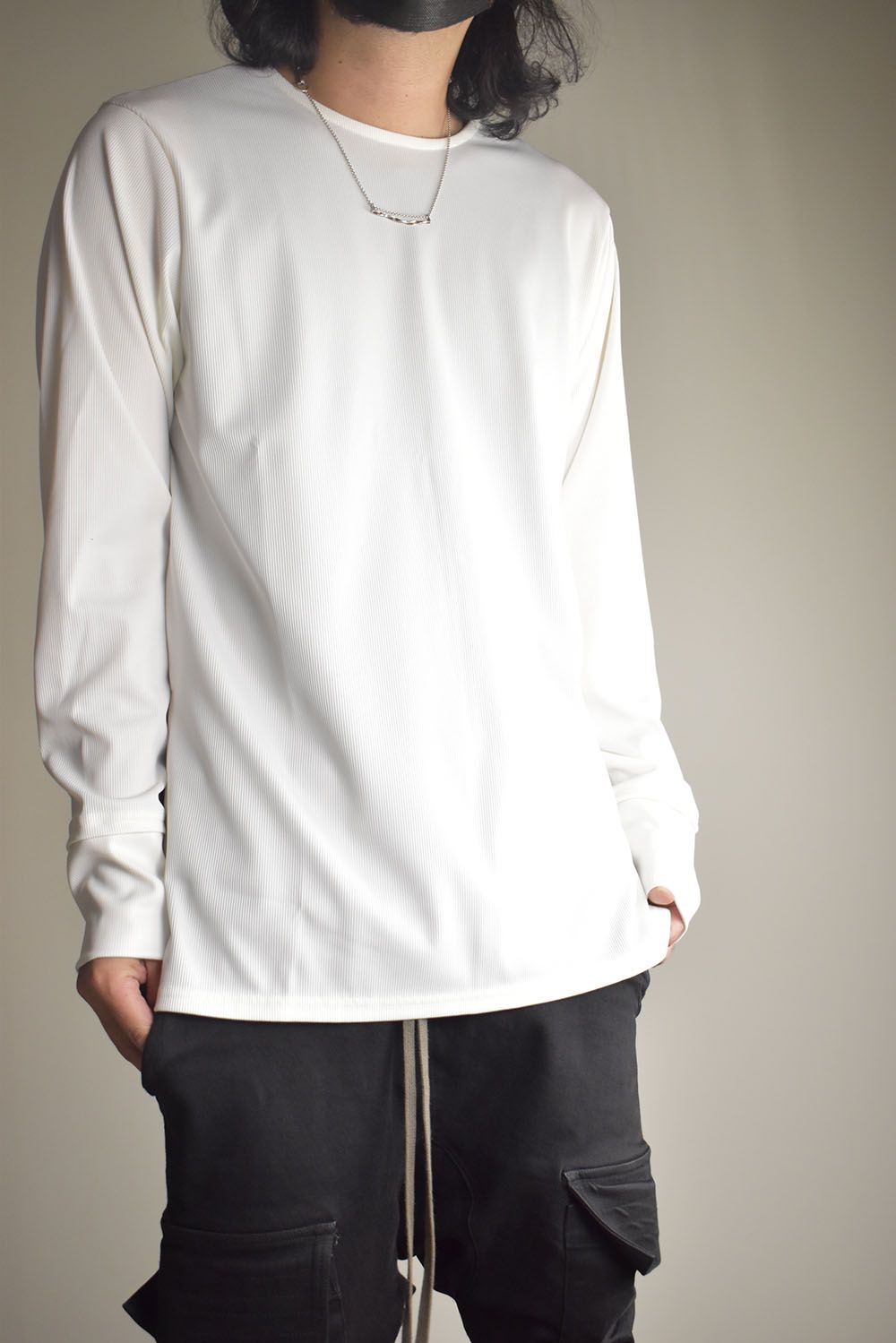 Base Layer Crew Neck "White" / ベースレイヤークルーネック"ホワイト"