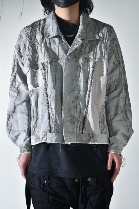 Carpenter Jacket "Ivy×Concrete" / カーペンタージャケット"アイボリー×コンクリート"