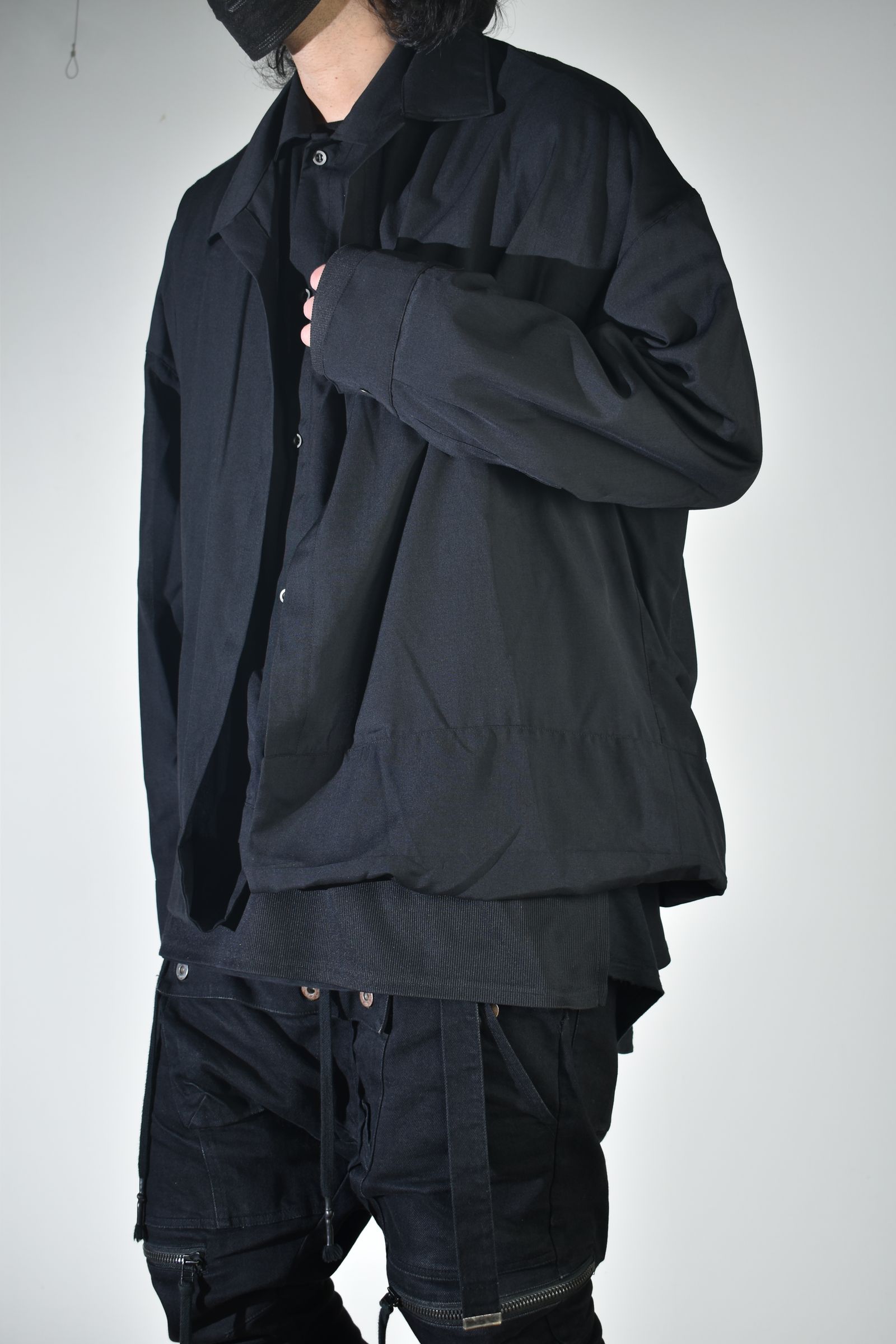 Coalesce Shirts"Black " / コウアレスシャツ"ブラック"