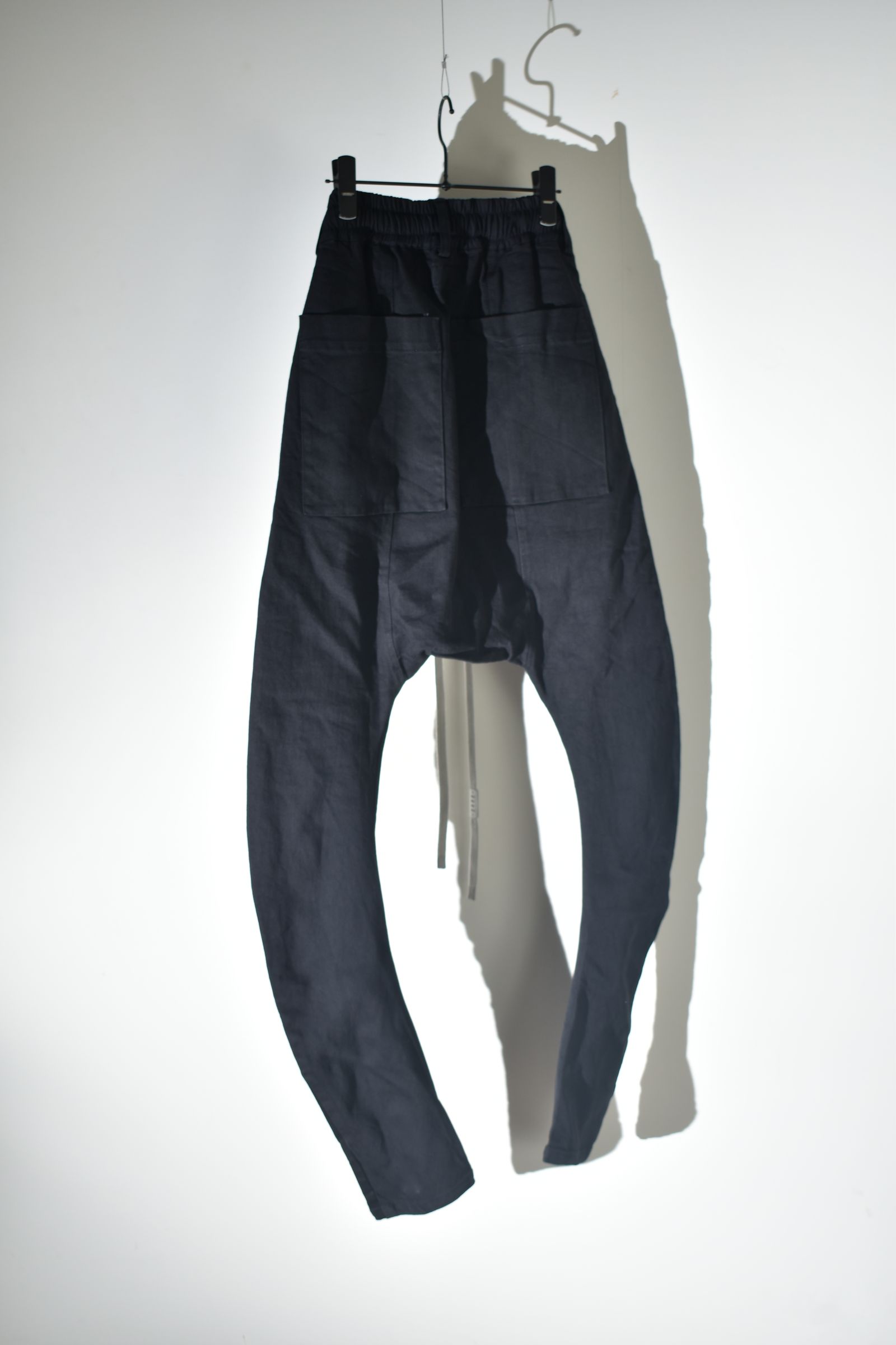 Stretch Denim Sarouel Skinny"Black" / ストレッチデニムサルエルスキニー"ブラック"