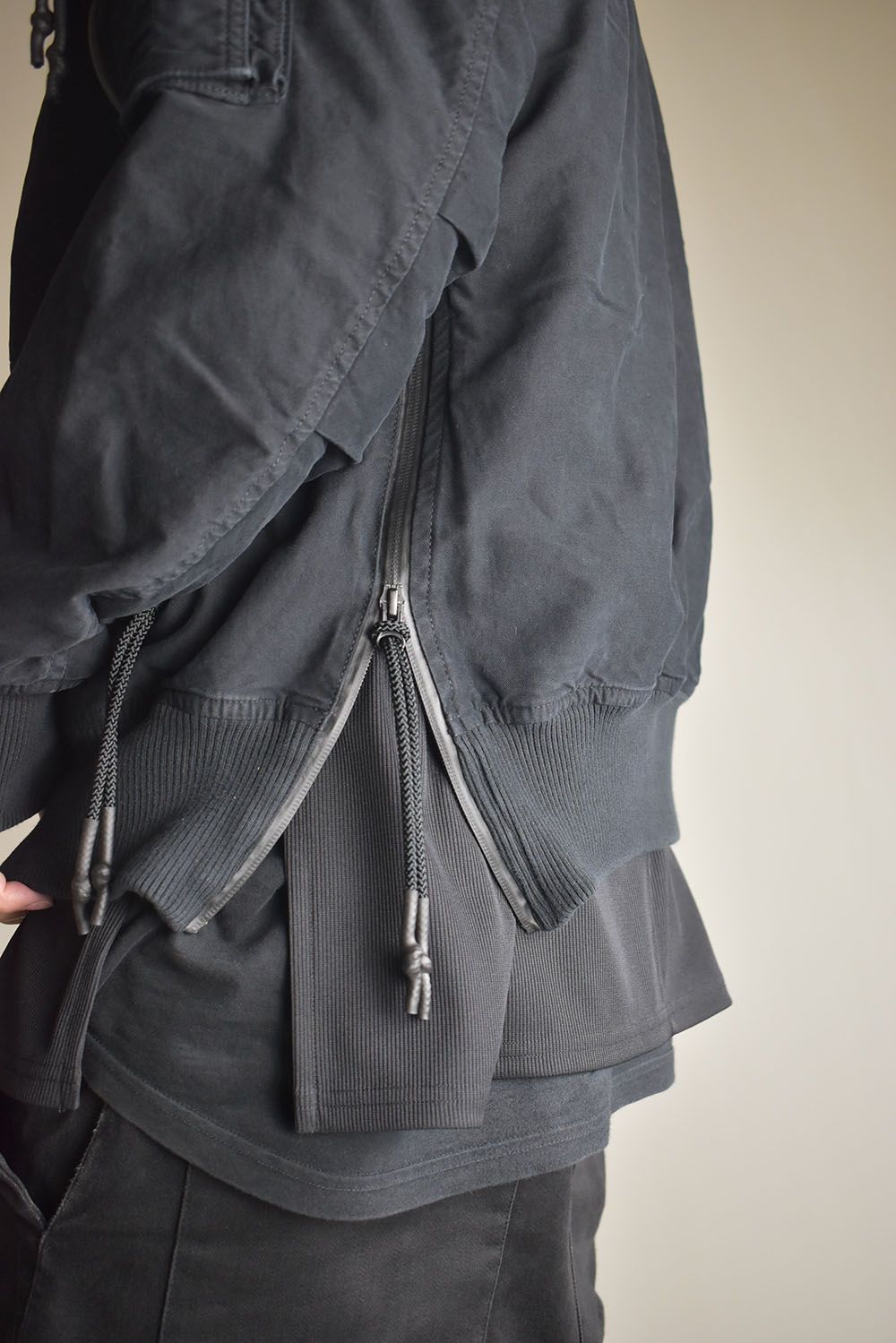 Bomber Jacket"Black" / ボンバージャケット"ブラック"