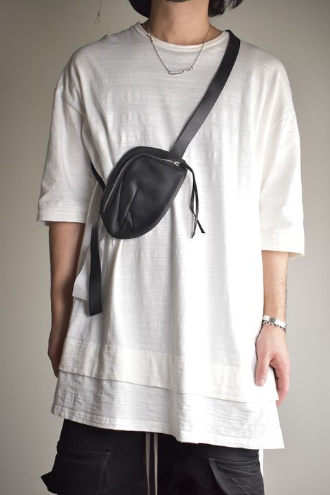 Oiled Nubuck Bag "Black" / オイルドヌバックバッグ"ブラック"