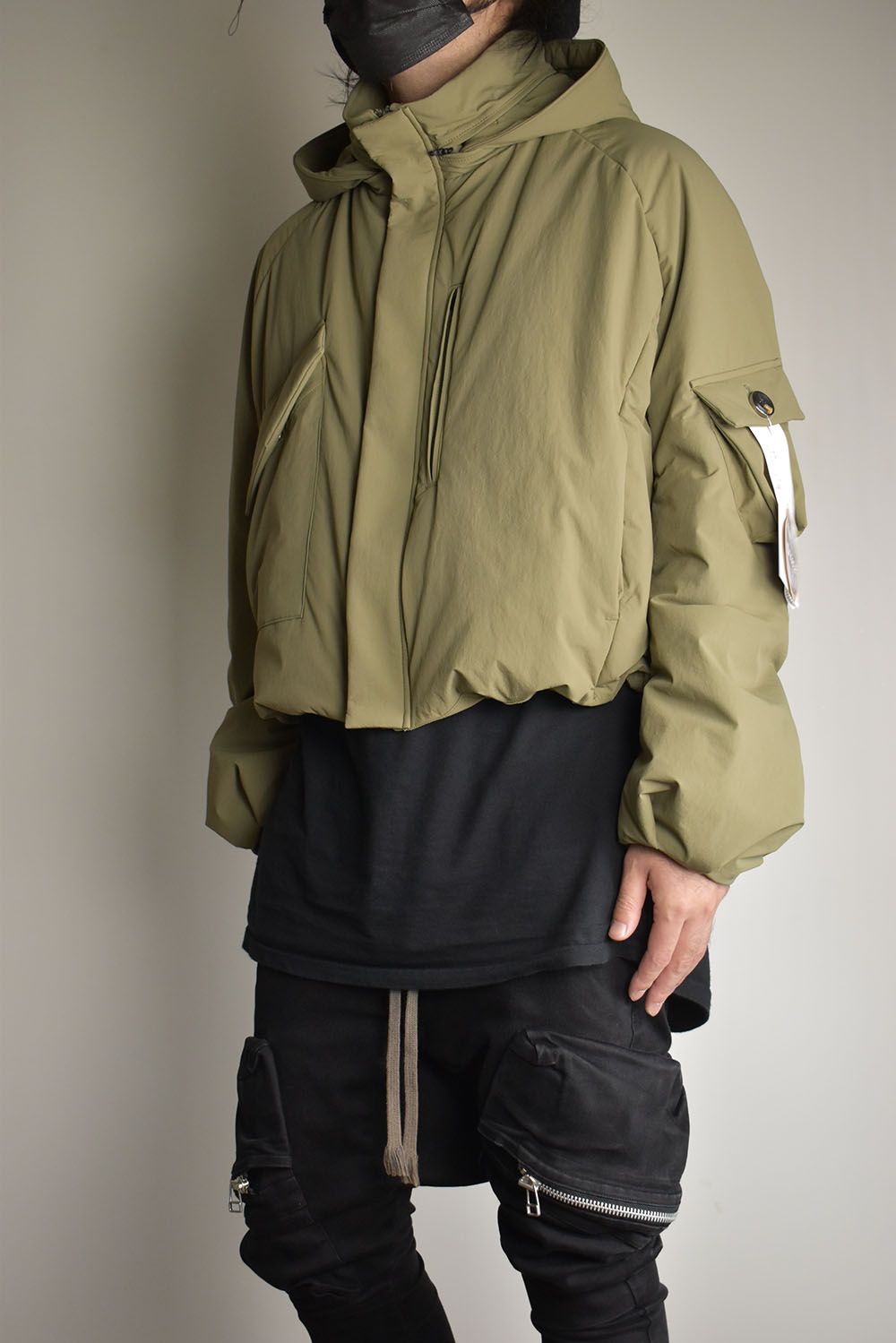 Padding Short Blouson"Olive" / パディングショートブルゾン"オリーブ"