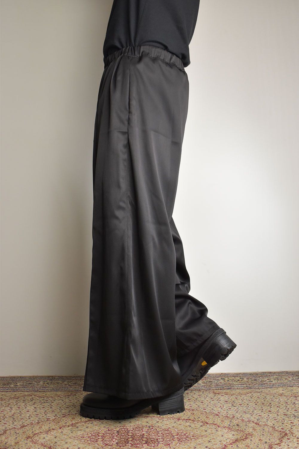 Easy Hakama Pants"Black" / イージー袴パンツ"ブラック"