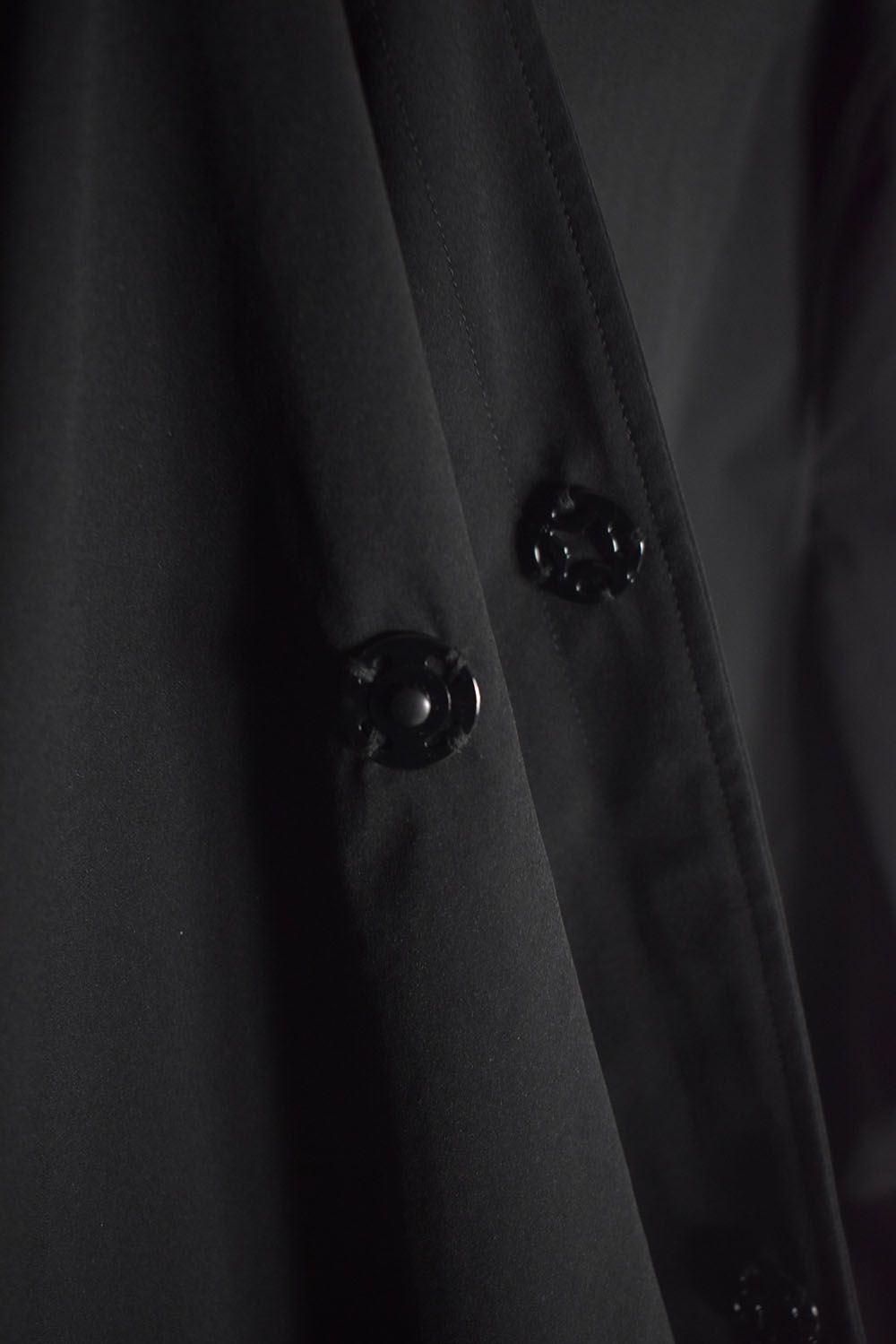 Anorak Jerseey Coat"Black" / アノラックジャージーコート"ブラック"