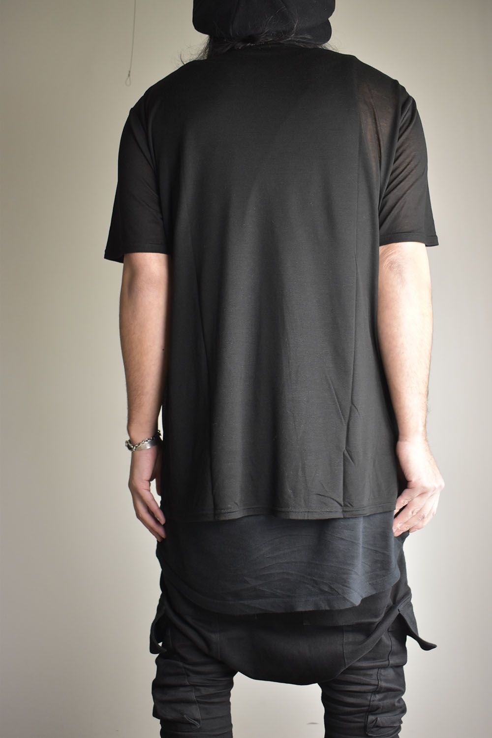 Over Sized Print Short Sleeve Tee"Black"/オーバーサイズドプリントショートスリーブTee"ブラック"