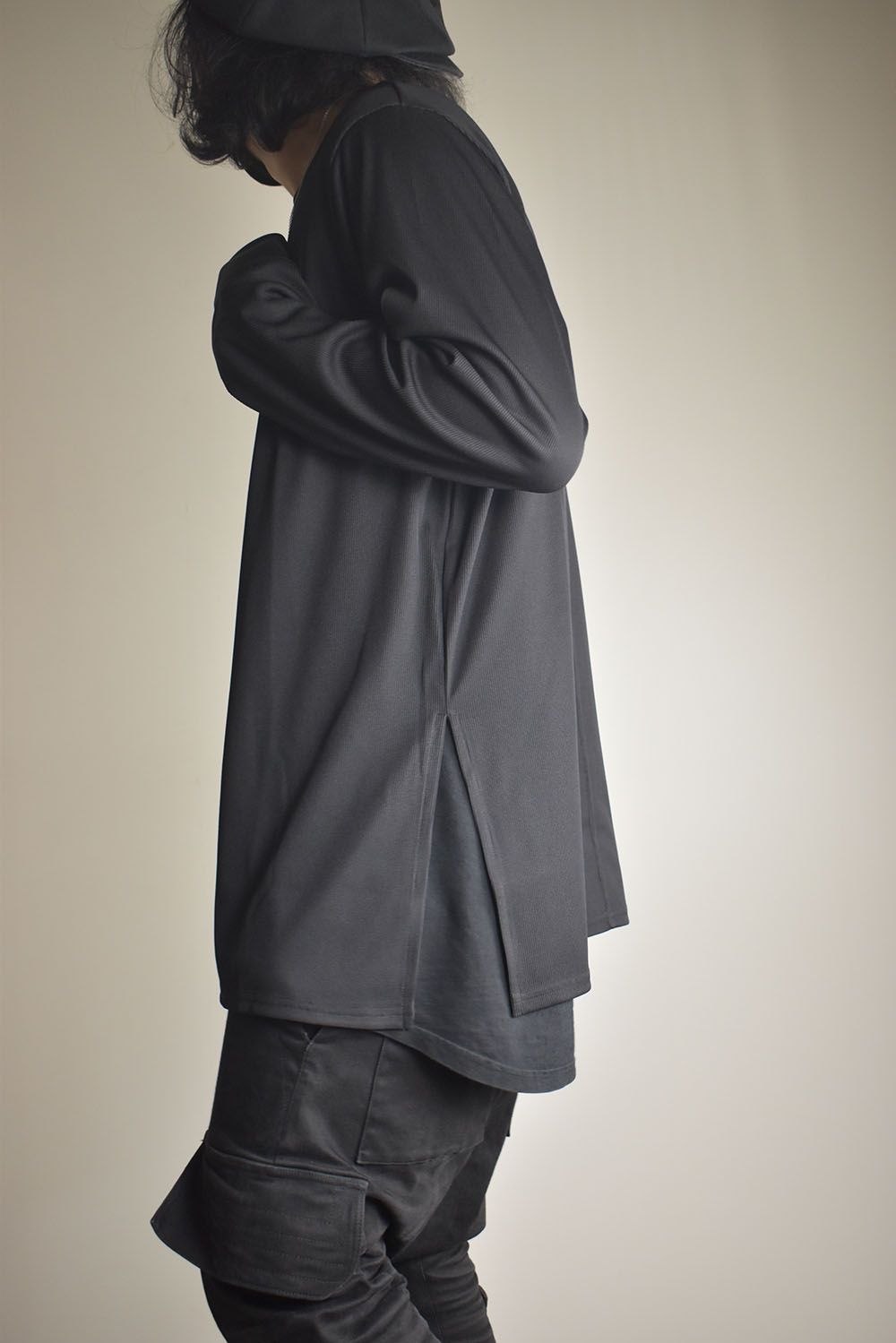 Base Layer Crew Neck "Black" / ベースレイヤークルーネック"ブラック"