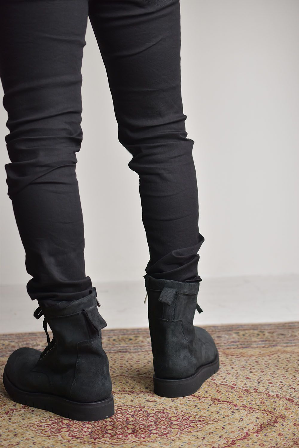 Laced Boots"Black"/レースドブーツ"ブラック"