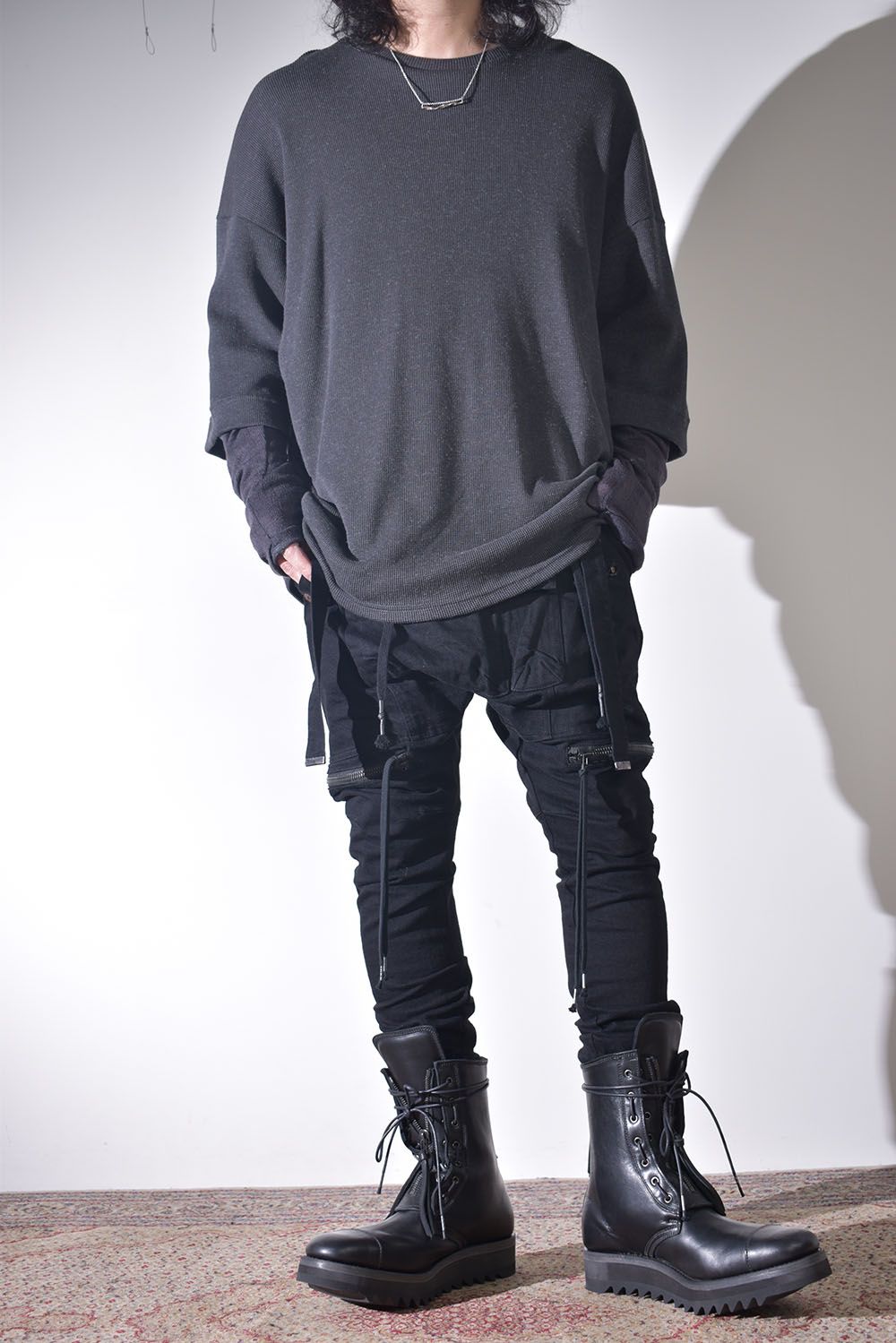 プラスカーディガンで冬仕様