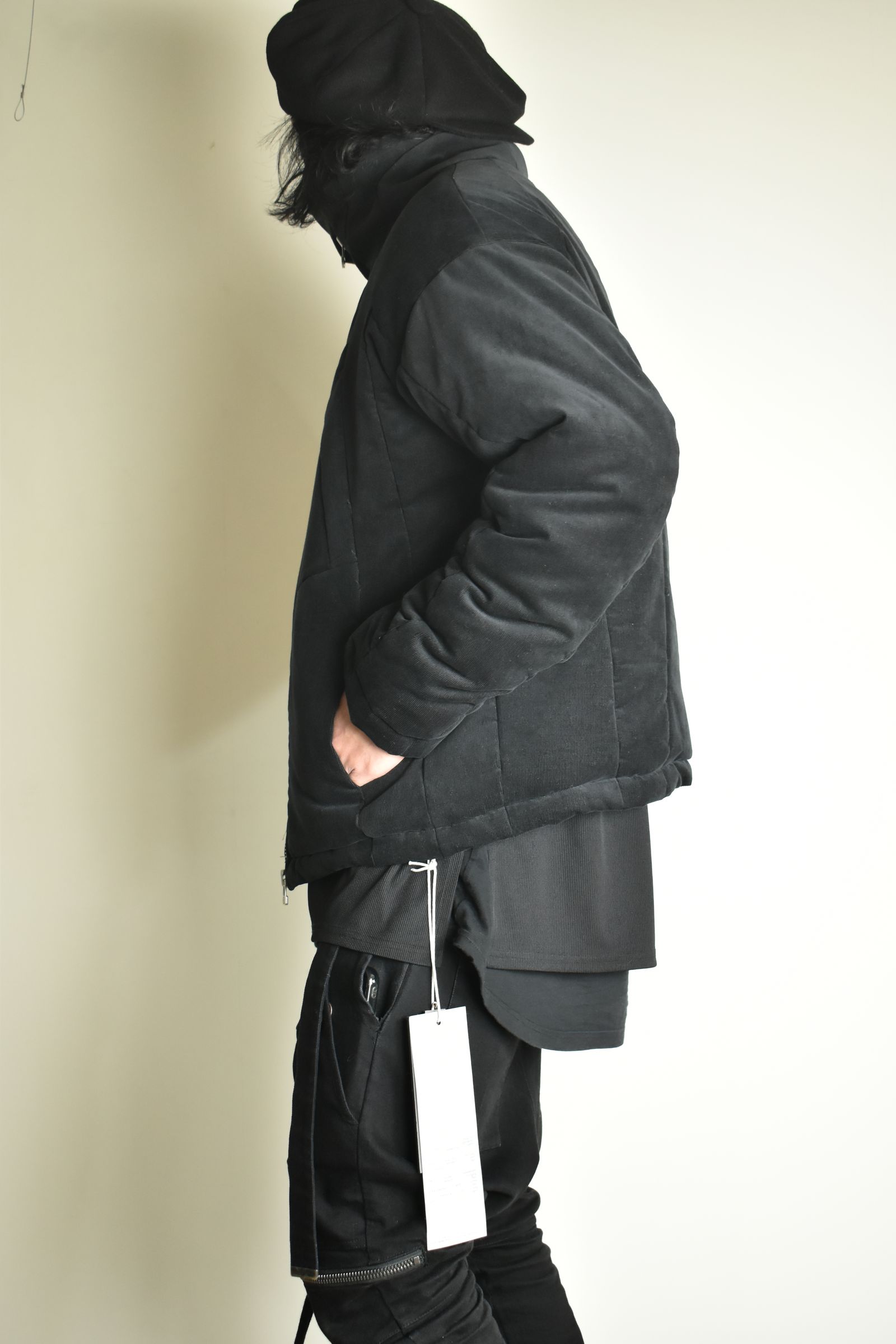 《2026AW先行予約》Corduroy Padded Blouson "Black" / コーデュロイパデッドブルゾン"ブラック"