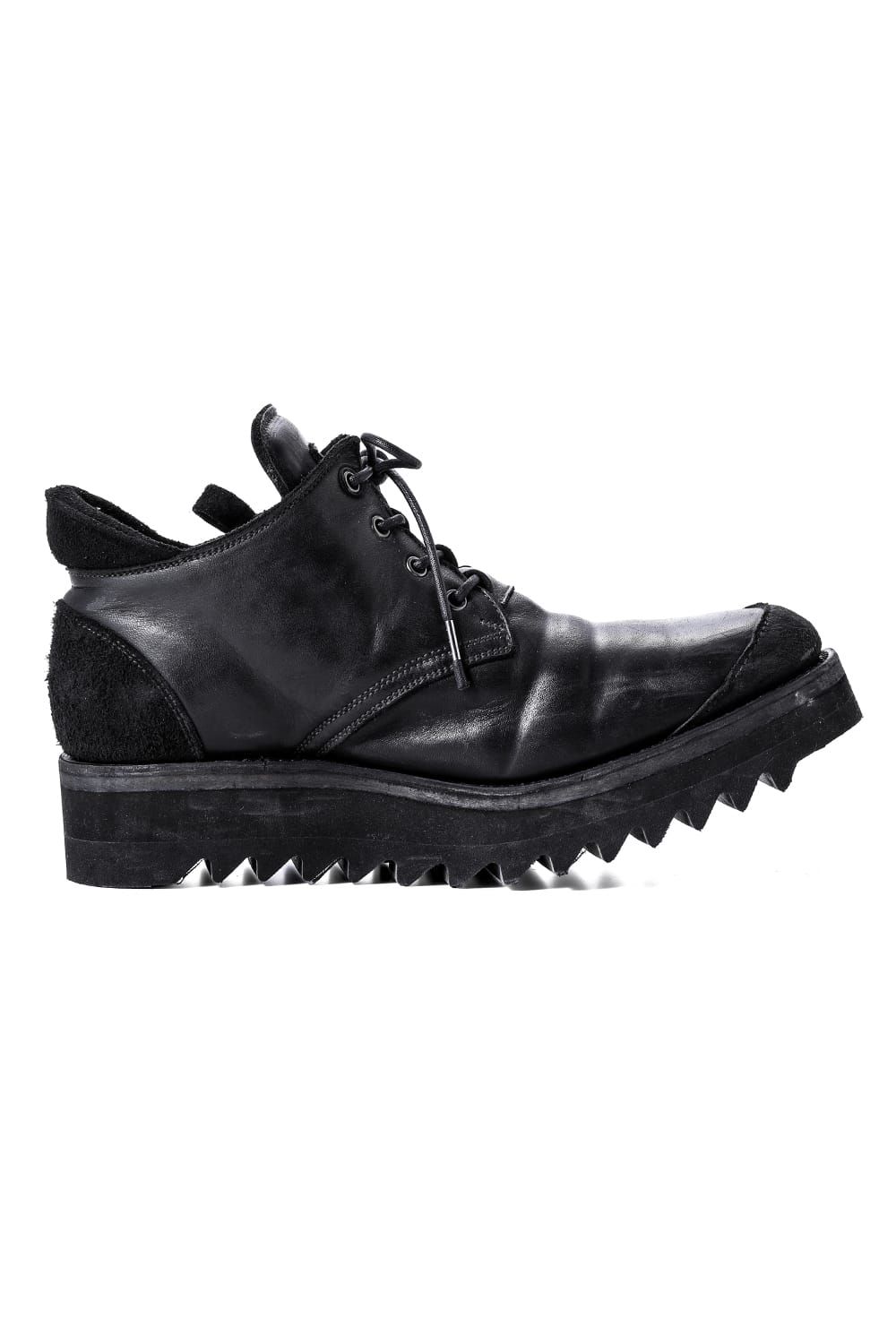 Horse Leather Derby Shoes"Black" / ホースレザーダービーシューズ"ブラック"