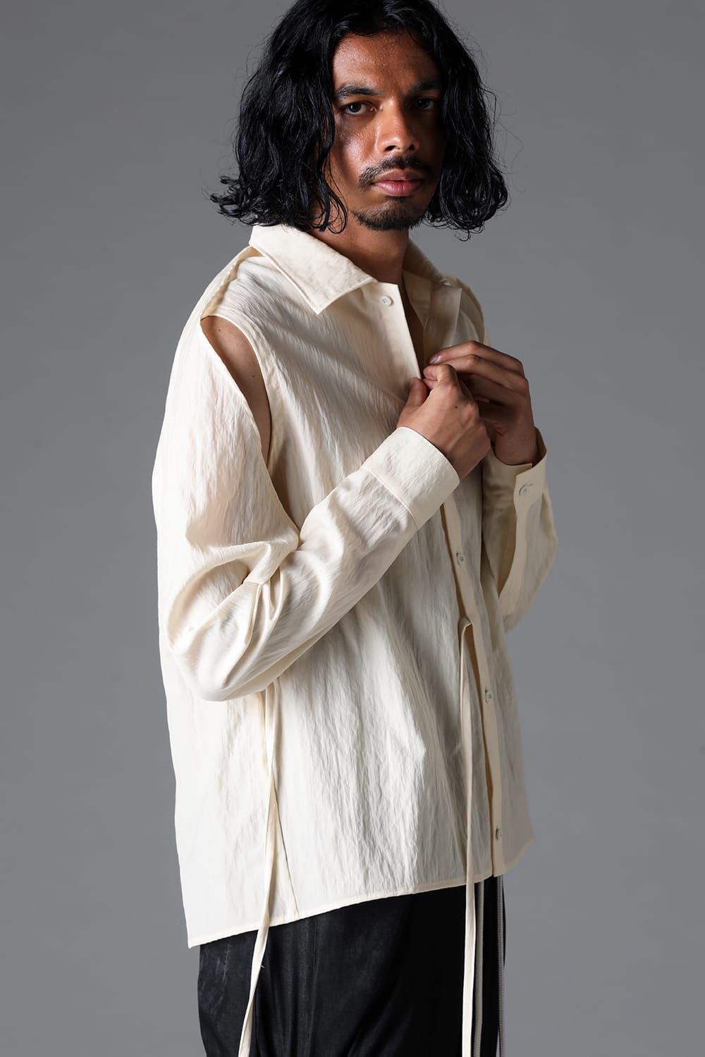 《2026SS先行予約》Shiva Shirts"Black / Cream" /シヴァシャツ"ブラック/クリーム"