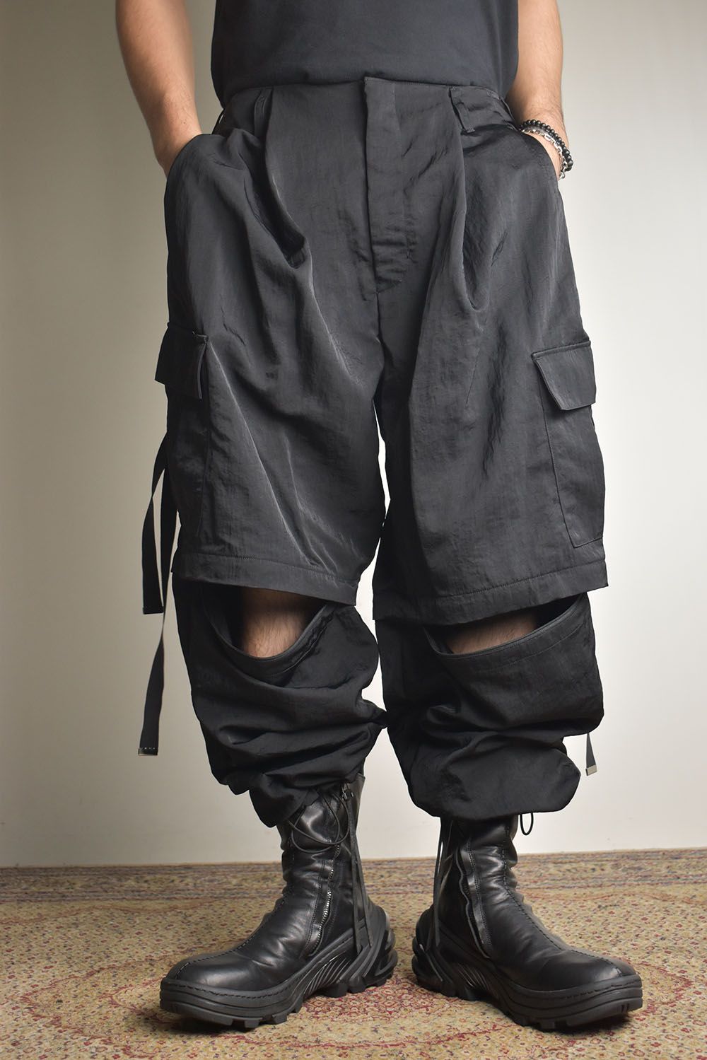 Detachable Cargo Pants"Black"/ デタッチャブルカーゴパンツ"ブラック"