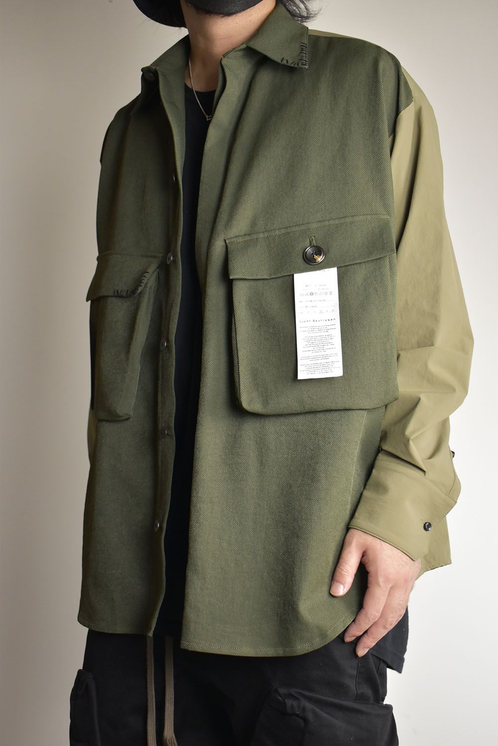 Shirts Jacket"Moss Green"/シャツジャケット"モスグリーン"