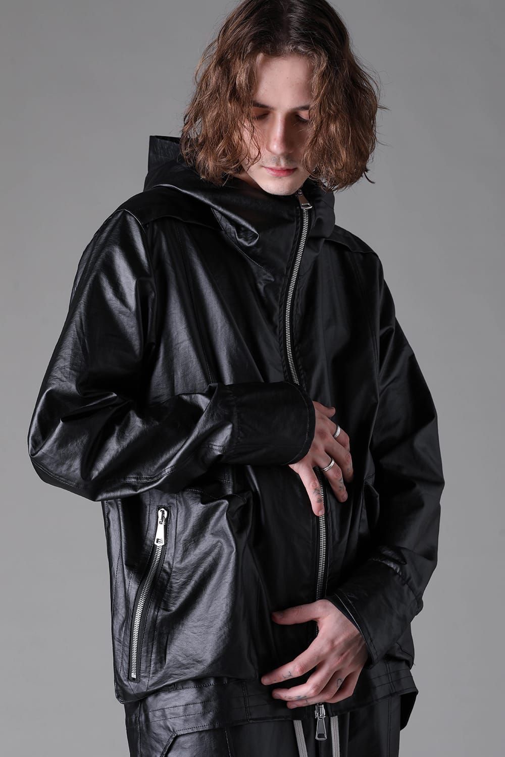 《2026AW先行予約》Hoodie Blouson"Black" / フーディブルゾン"ブラック"