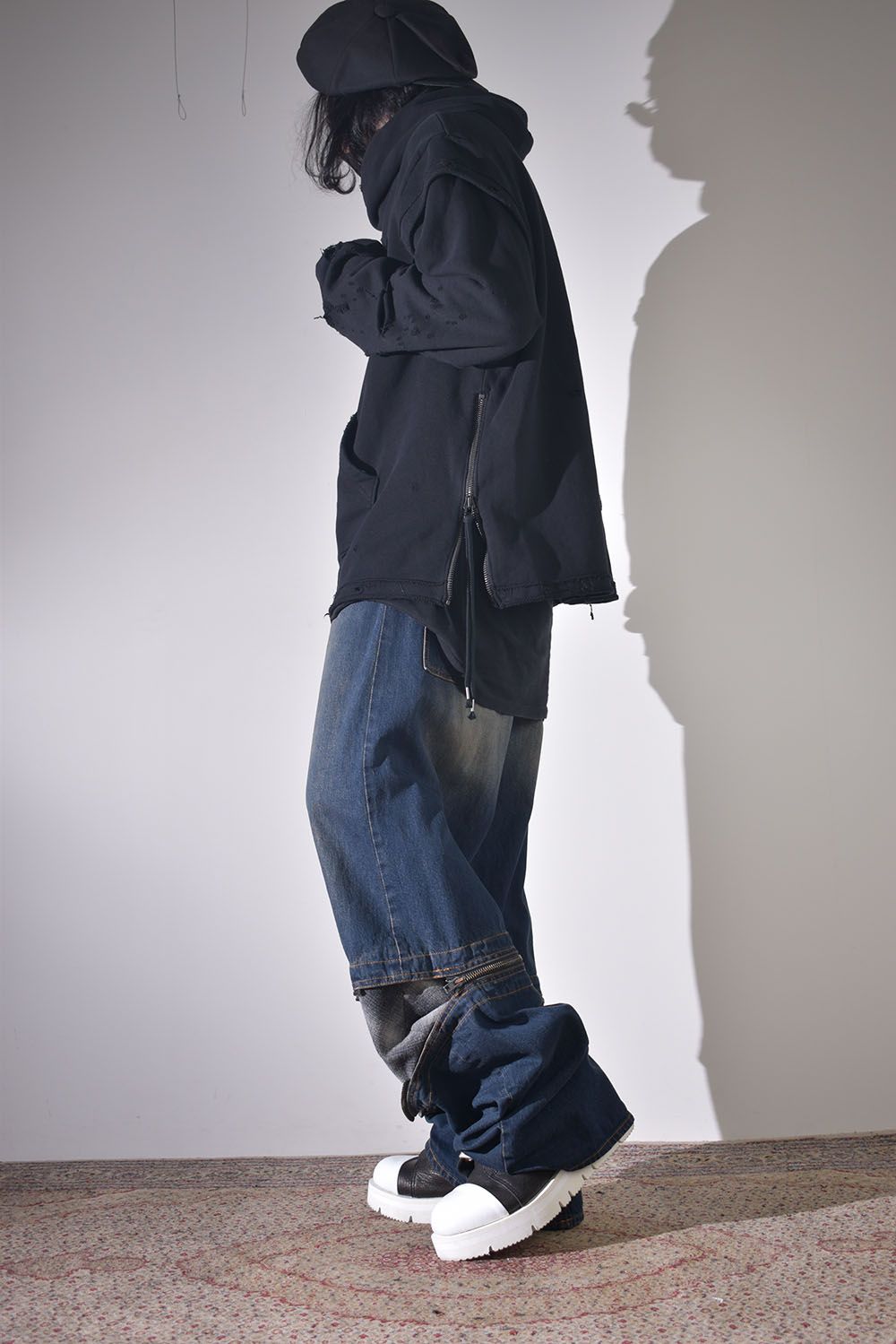 コーチジャケット×デニム