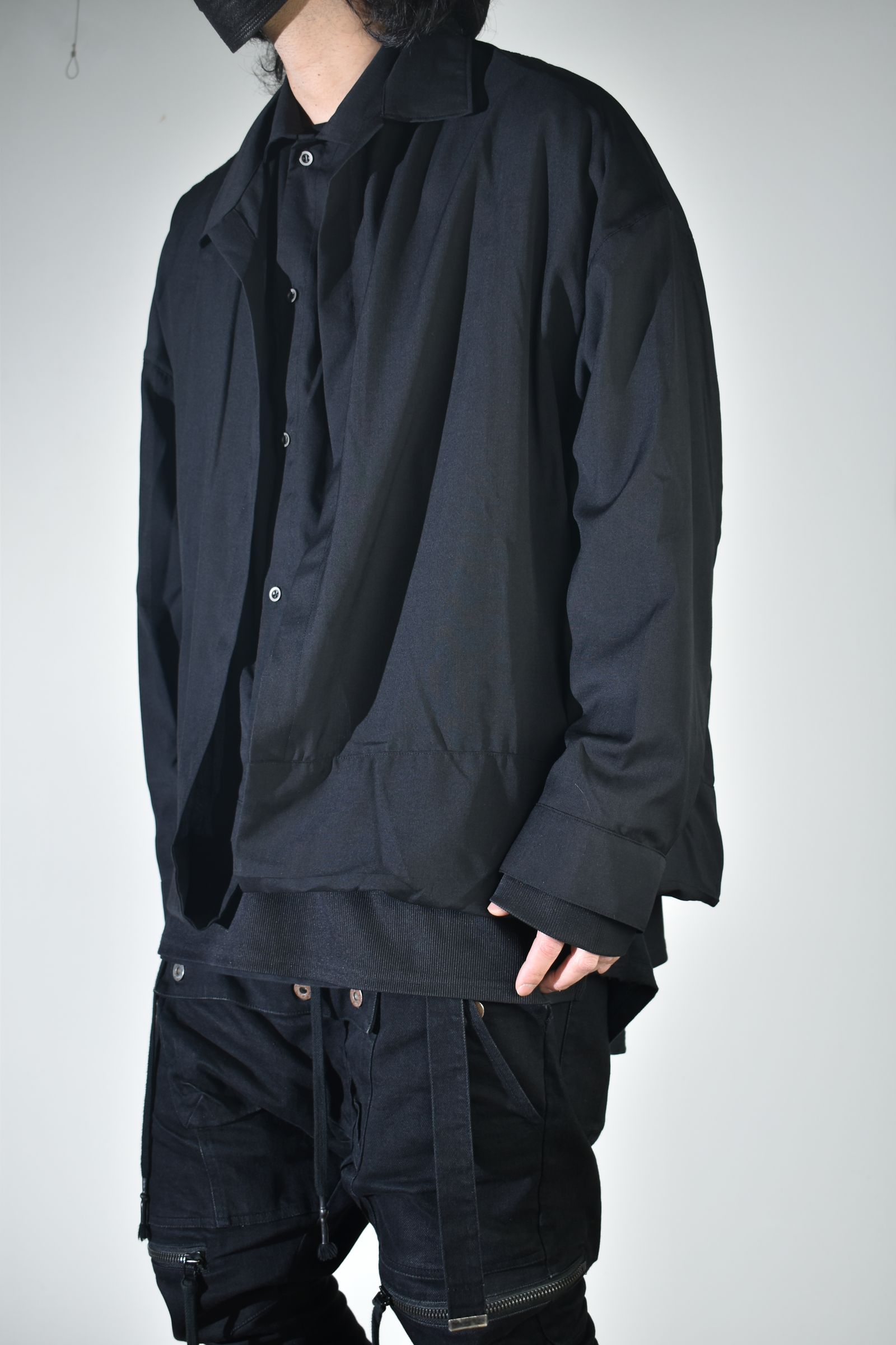 Coalesce Shirts"Black " / コウアレスシャツ"ブラック"