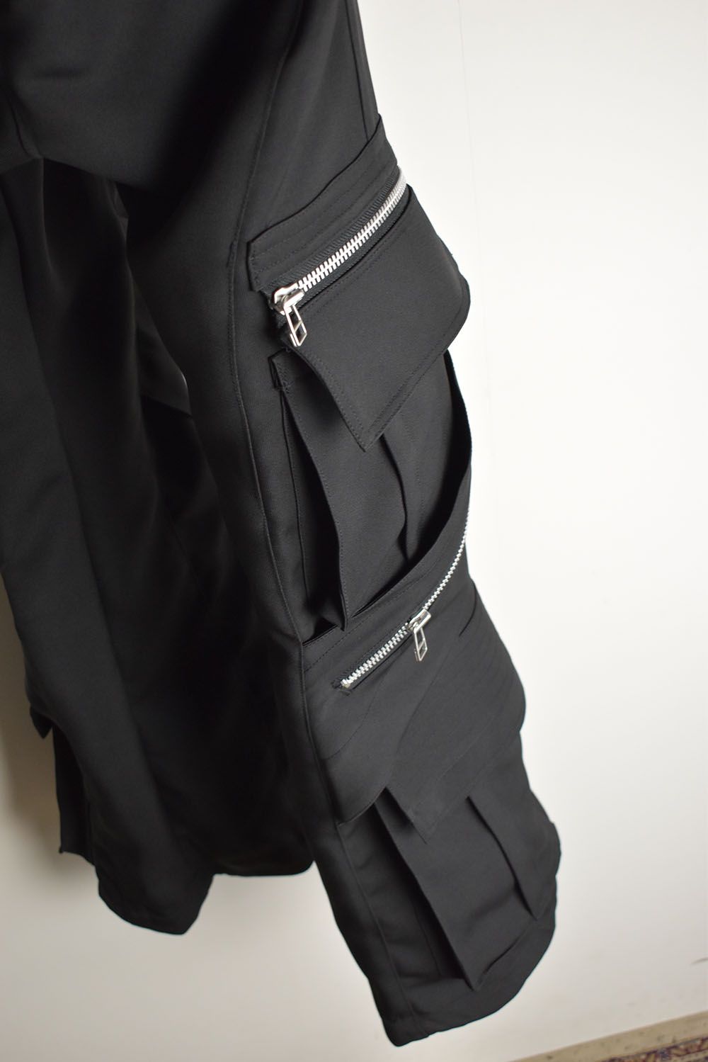 Cargo Flare Baggy Pants"Black" / カーゴフレアバギーパンツ"ブラック"