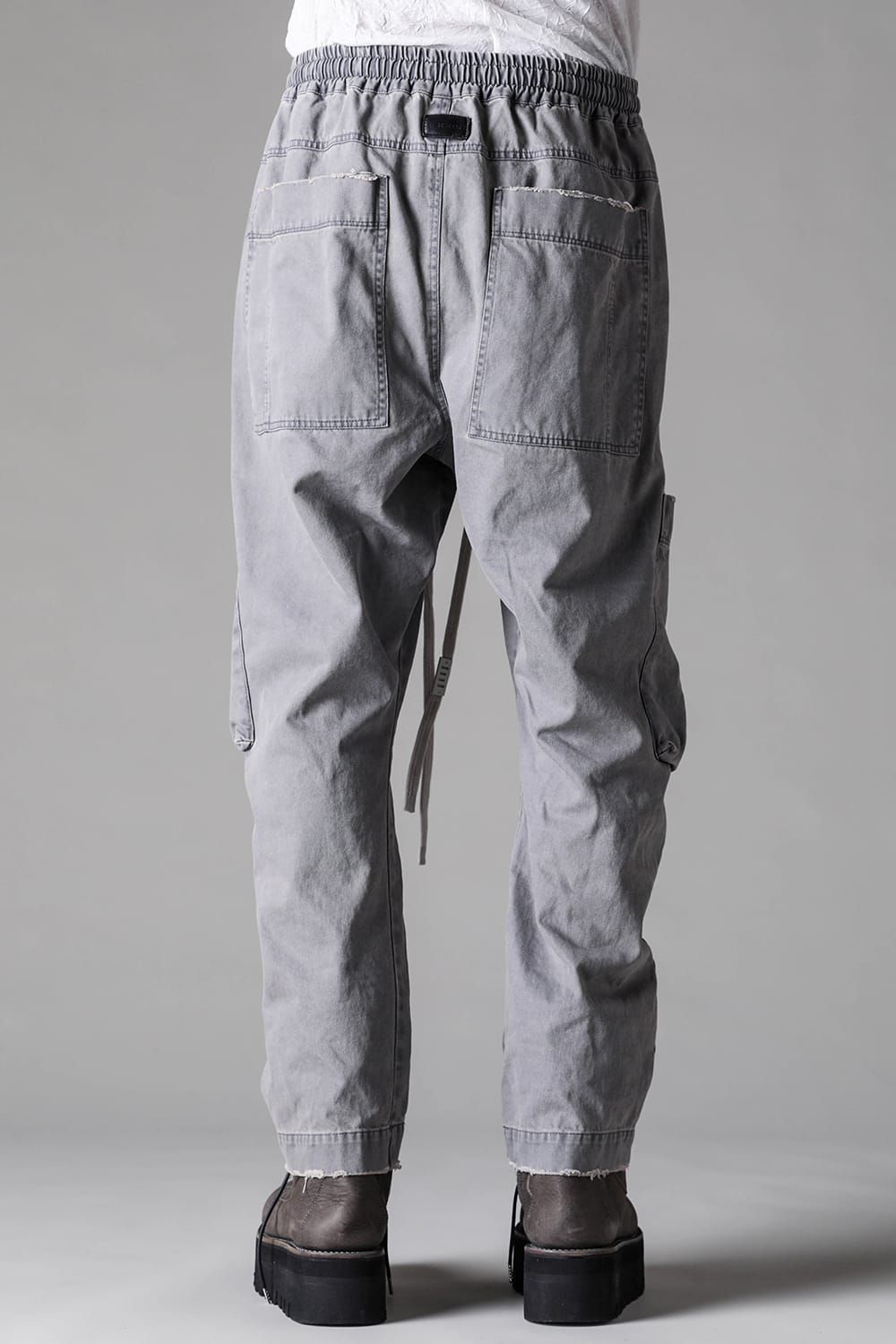 《2027SS先行予約》Cargo Long Tapered Pants "Vintage Black / Dust Grey / Dusty Olive" / カーゴロングテーパードパンツ "ヴィンテージブラック /ダストグレー /ダスティオリーブ"