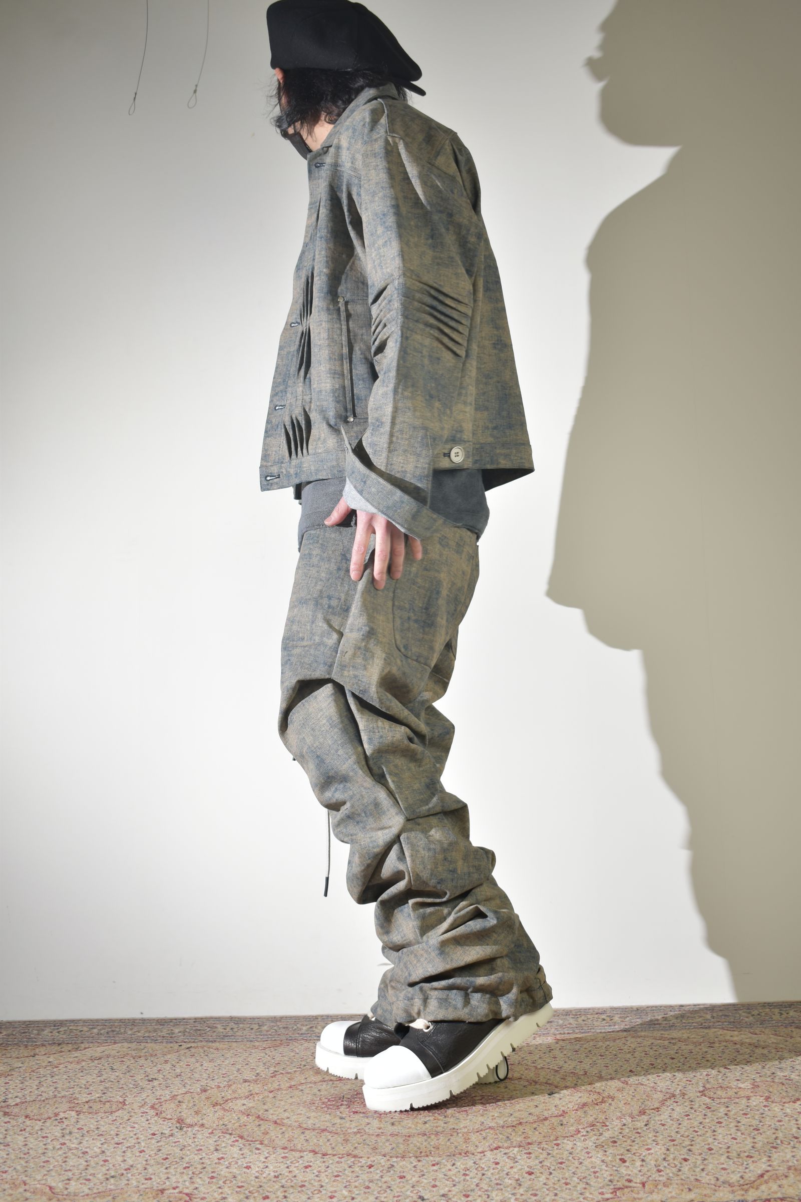 スティールブルーでセットアップ