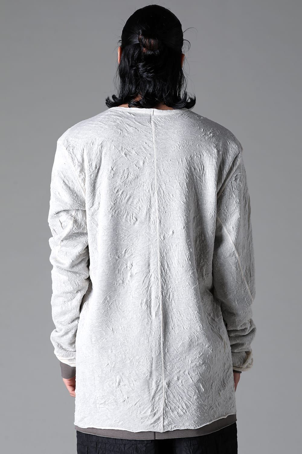 《2025AW先行予約》Bomber Heat Combi Top"Ivory×Grey"/ ボンバーヒートコンビトップ"アイボリー×グレー"