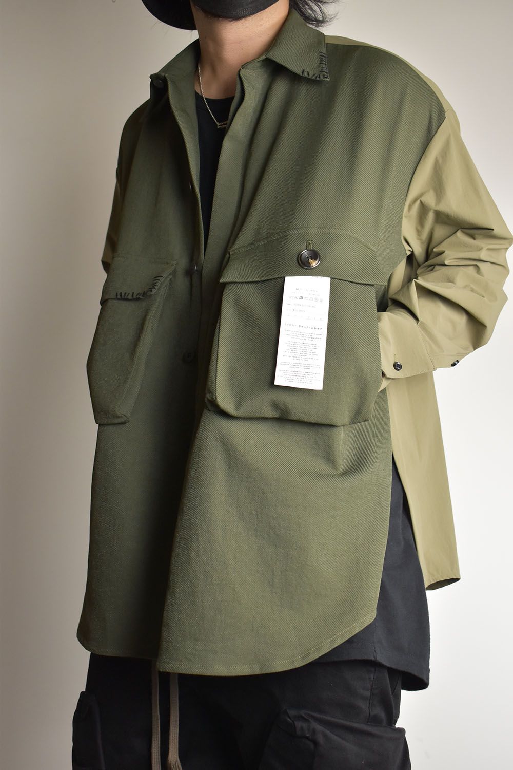 Shirts Jacket"Moss Green"/シャツジャケット"モスグリーン"