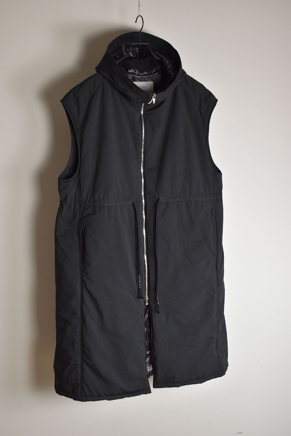 Chill Buster Sleeve Less Long Parka"Black"/チルバスタースリーブレスロングパーカー"ブラック"