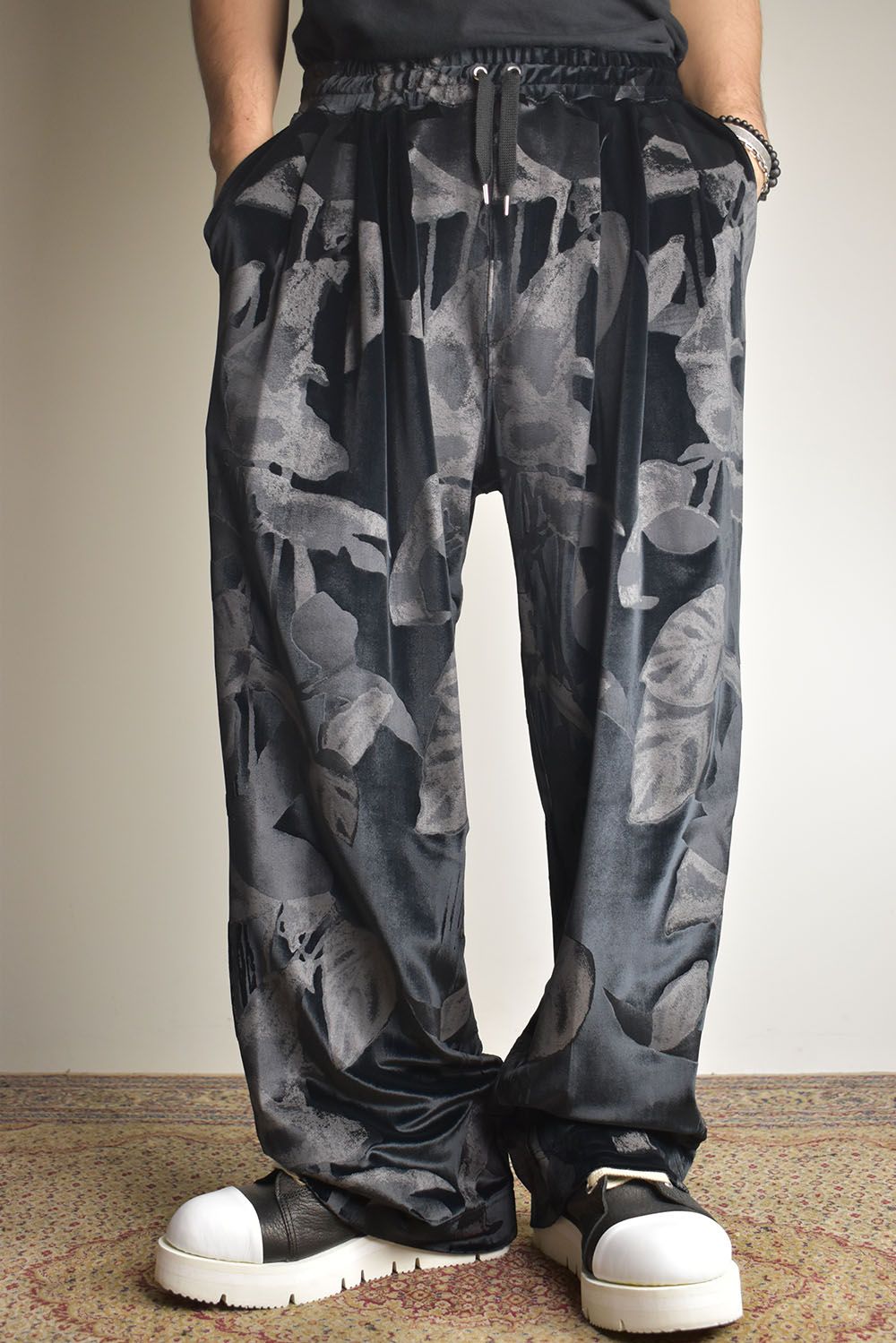 Tuck Easy Pants"Black" / タックイージーパンツ"ブラック"